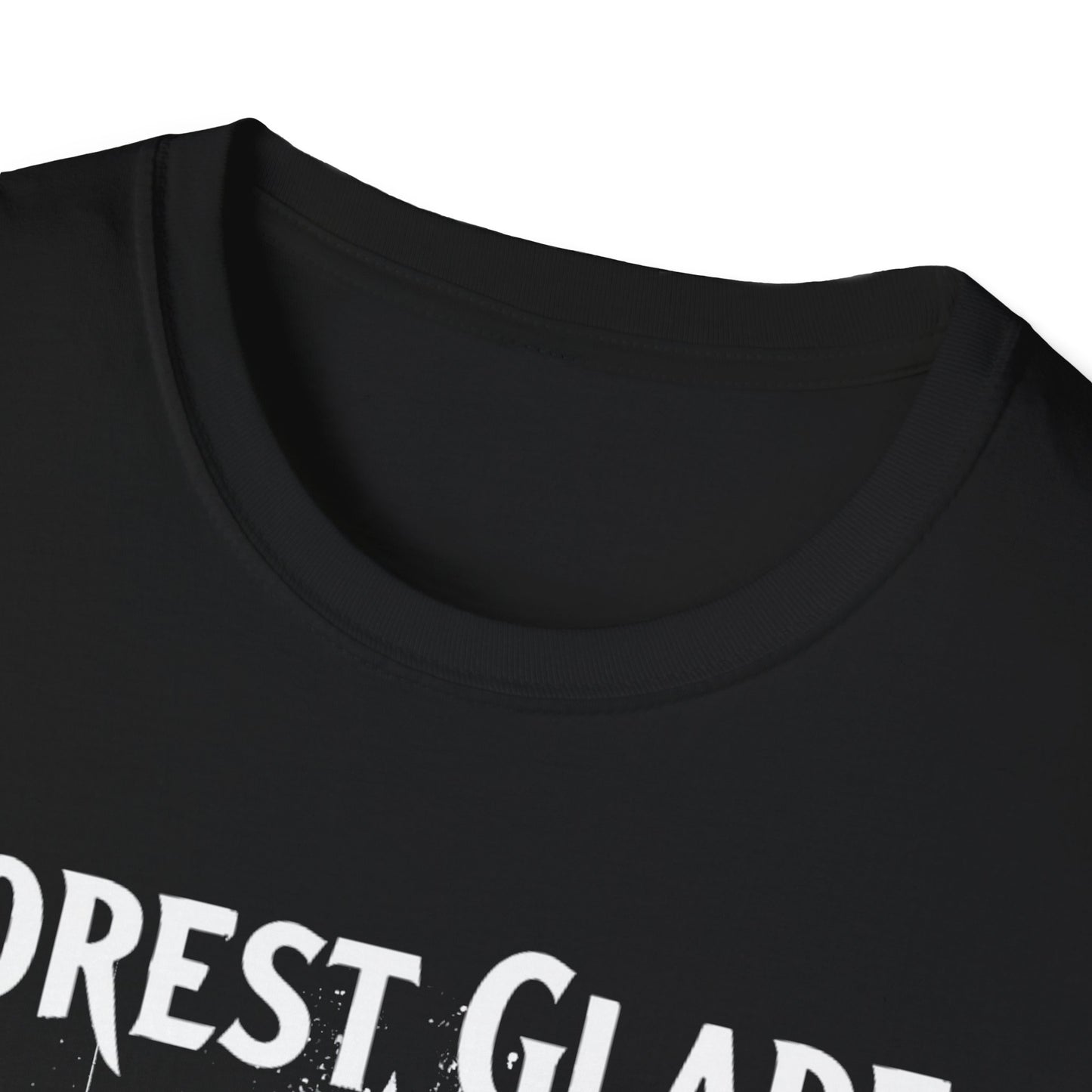 Forest Glade, We Support Our Own 2, Hardcore Local Leaf T-Shirt, Softstyle Graphic Tee, Unisex Casual Wear, Support Local Merch, Gift for Community Lovers