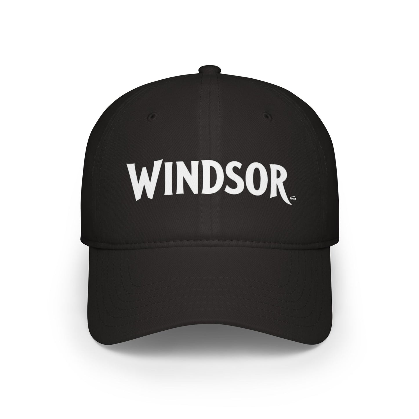 WINDSOR Low Profile Baseball Cap - Red Hat for Community Lovers FINKZ WINDSOR