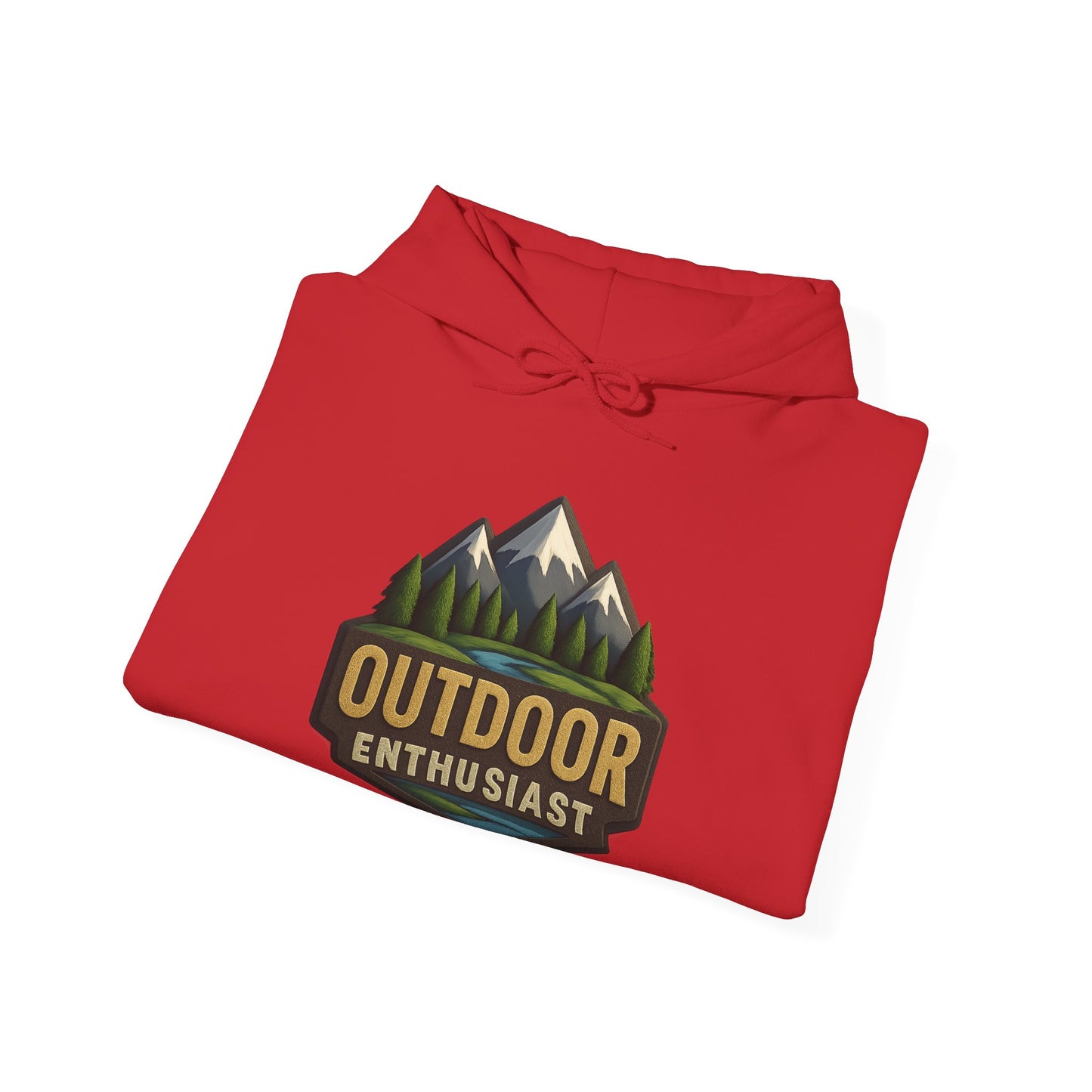 Outdoor Enthusiast Dark Hoodie | OutdoorEnthusiast.Ca 100% Authentic | Cozy Camping Hoodie | Unisex Hooded Sweatshirt for Nature Lovers, Casual Wear, Gift for Him/Her, Outdoor Adventures......