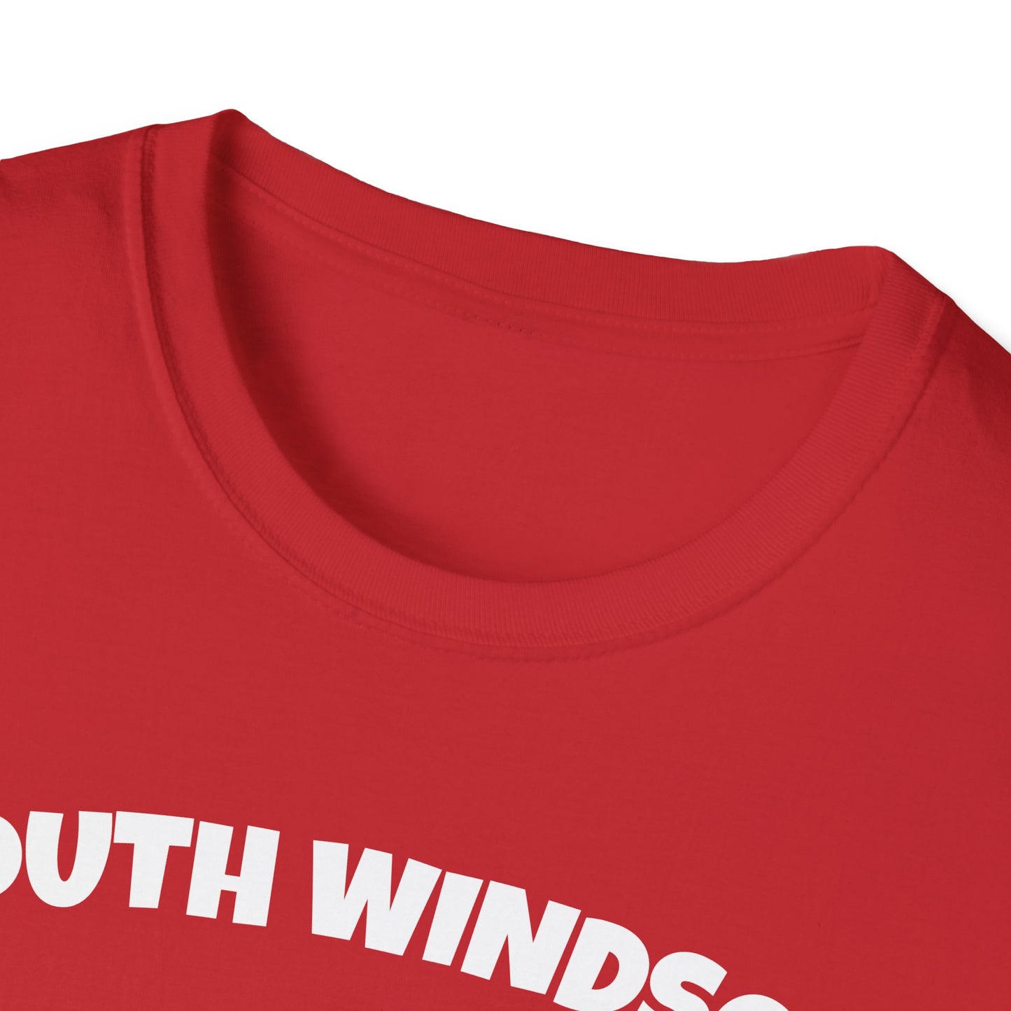 SOUTH WINDSOR T-Shirt, Softstyle Graphic Tee, Unisex Casual Wear, Support Local Merch, Gift for Community Lovers, Finkz Windsor