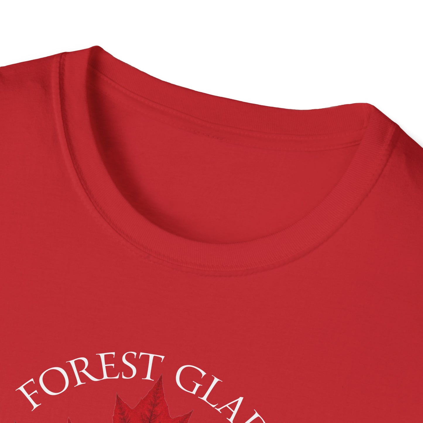 FOREST GLADE Local Crusader, 1 Leaf, I Support Locals T-Shirt, Softstyle Graphic Tee, Unisex Casual Wear, Support Local Merch, Gift for Community Lovers, Finkz Windsor