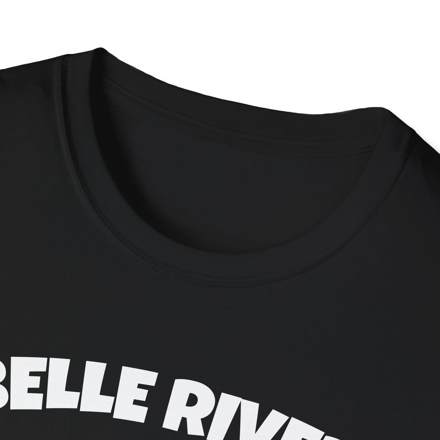 BELLE RIVER T-Shirt, Softstyle Graphic Tee, Unisex Casual Wear, Support Local Merch, Gift for Community Lovers, Finkz Windsor