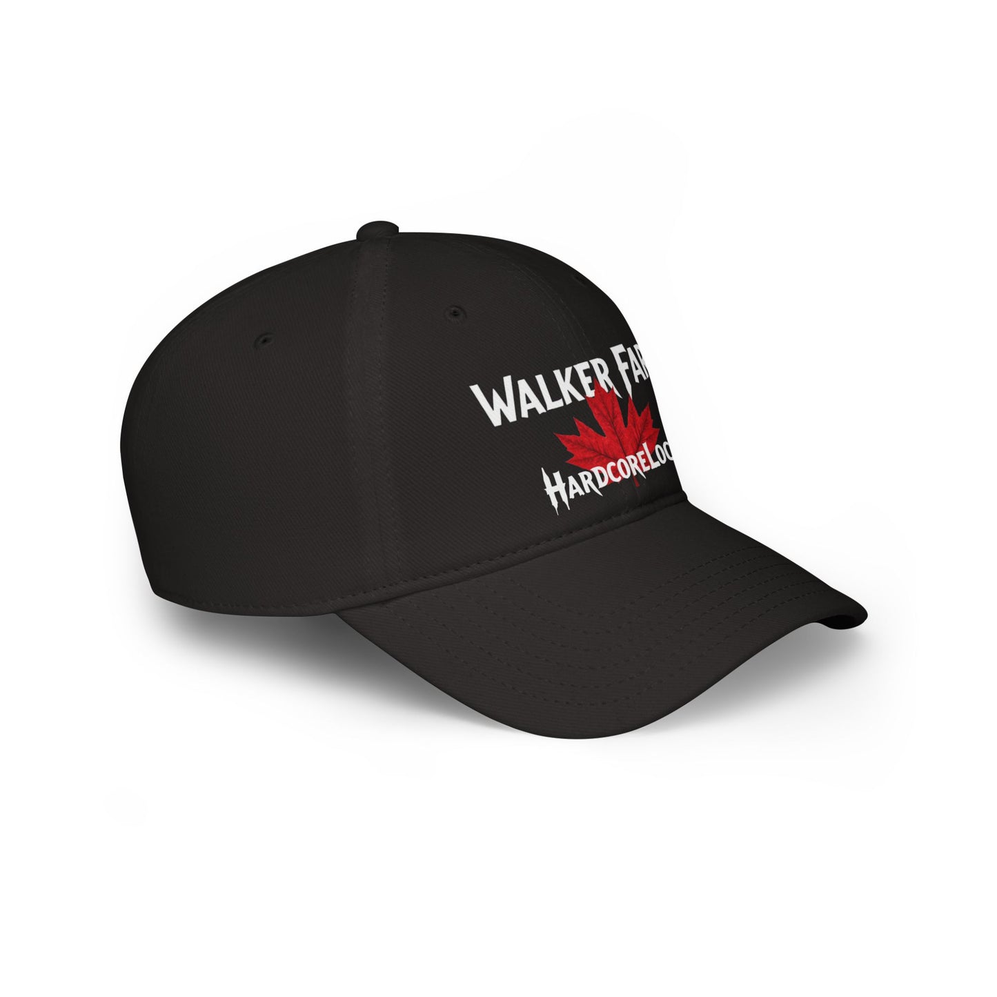 WALKER FARM HARDCORE BIG LEAF Low Profile Baseball Cap - Red Hat for Community Lovers FINKZ WINDSOR