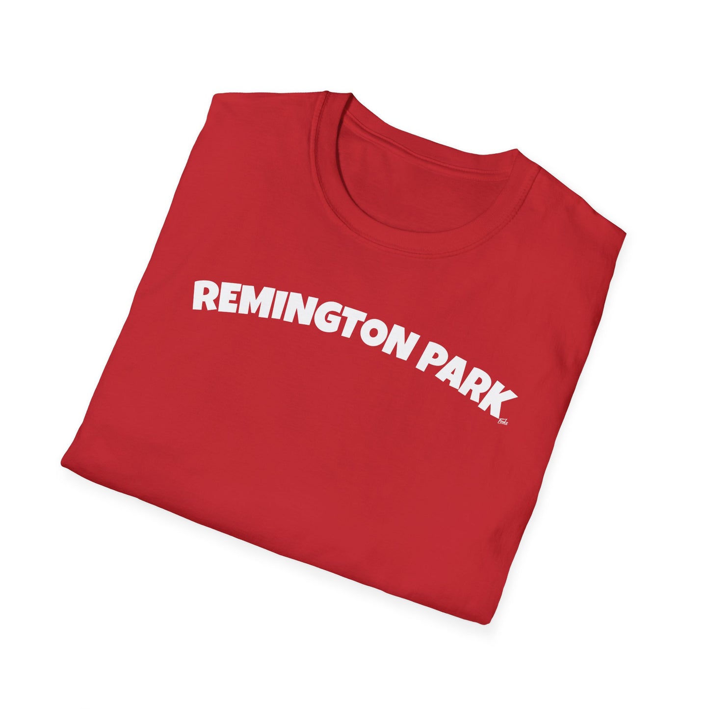 REMINGTON PARK T-Shirt, Softstyle Graphic Tee, Unisex Casual Wear, Support Local Merch, Gift for Community Lovers, Finkz Windsor