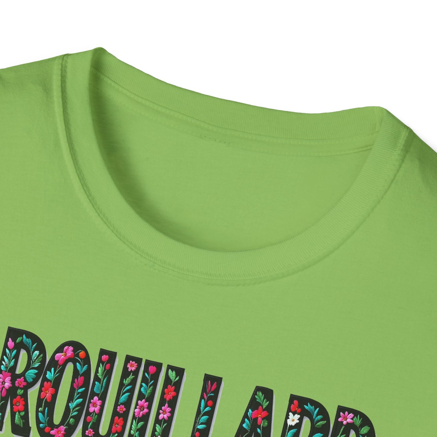 DROUILLARD Local Gal Flower-Heart T-Shirt, Softstyle Graphic Tee, Unisex Casual Wear, Support Local Merch, Gift for Community Lovers, Finkz WINDSOR
