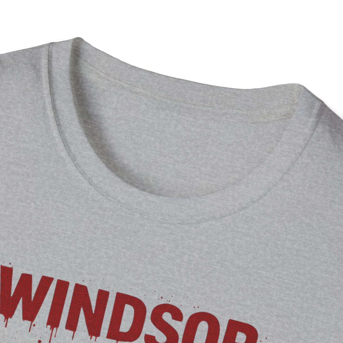 Windsor Fist, We Support Our Own, Hardcore Local, T-Shirt, Softstyle Graphic Tee, Unisex Casual Wear, Support Local Merch, Gift for Community Lovers Finkz