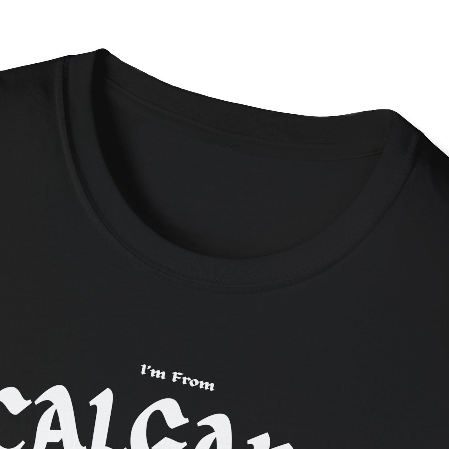 Calgary Underestimate Gal T-Shirt, c011-n00-s001 Softstyle Graphic Tee, Unisex Casual Wear, Support'n Locals Merch, Gift for Community Lovers.