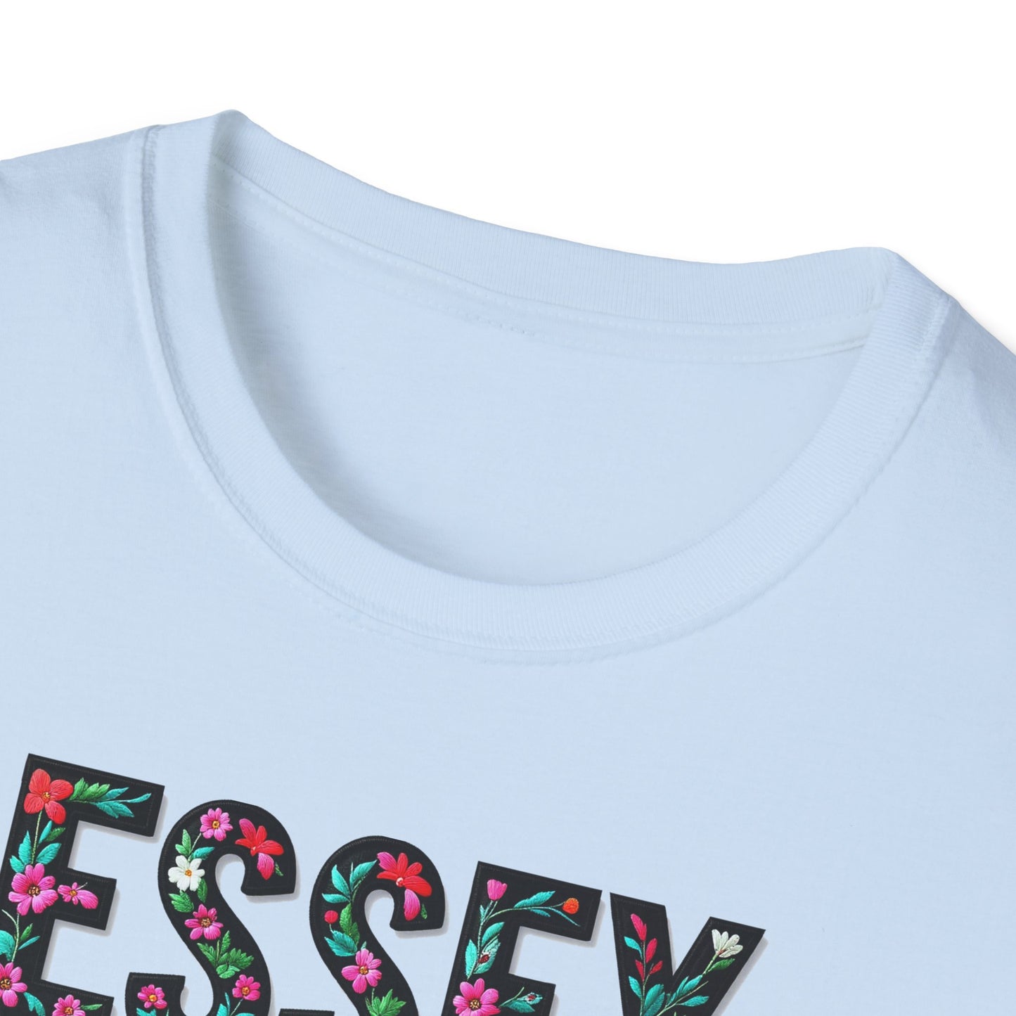 ESSEX Local Gal Flower-Heart T-Shirt, 3 Softstyle Graphic Tee, Unisex Casual Wear, Support Local Merch, Gift for Community Lovers, Finkz WINDSOR