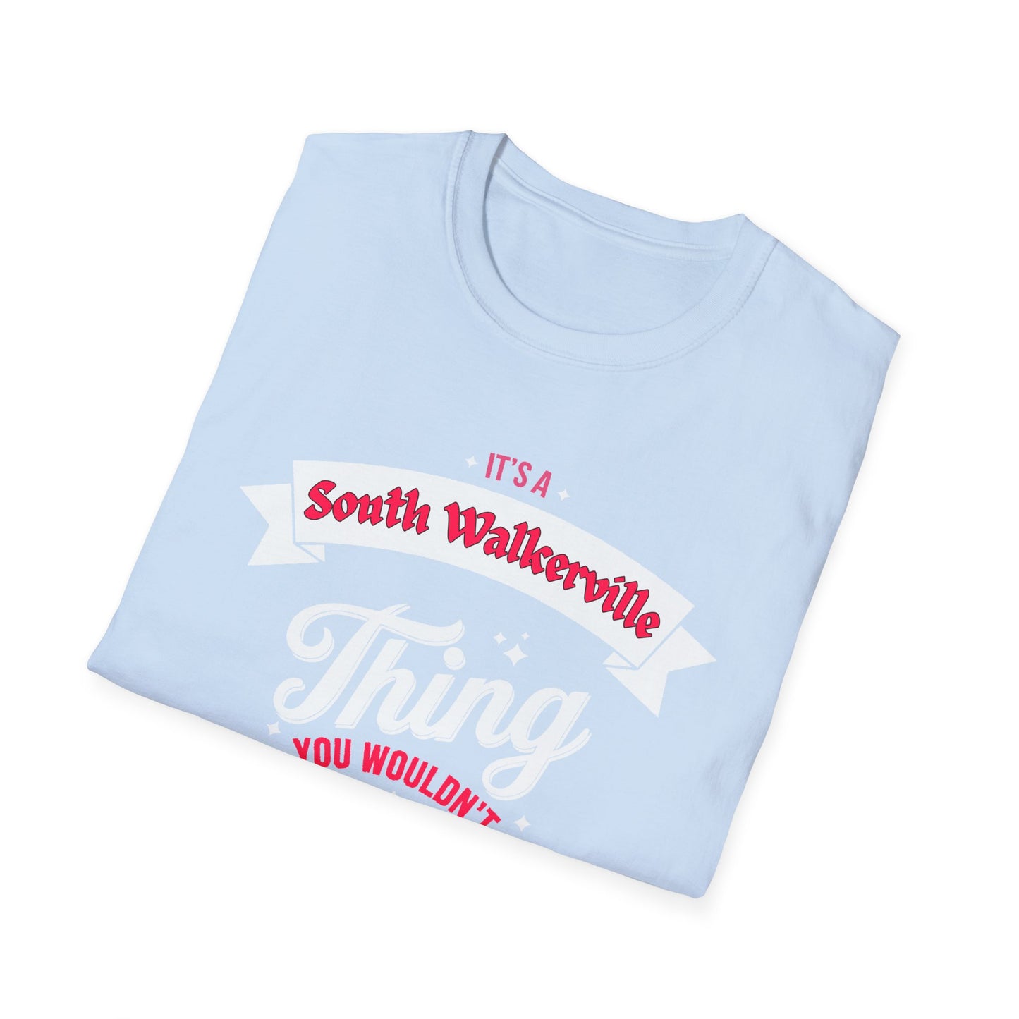 South Walkerville THING T-Shirt, Softstyle Graphic Tee, Unisex Casual Wear, Support'n Locals Merch, Gift for Community Lovers, c01-n08-s003