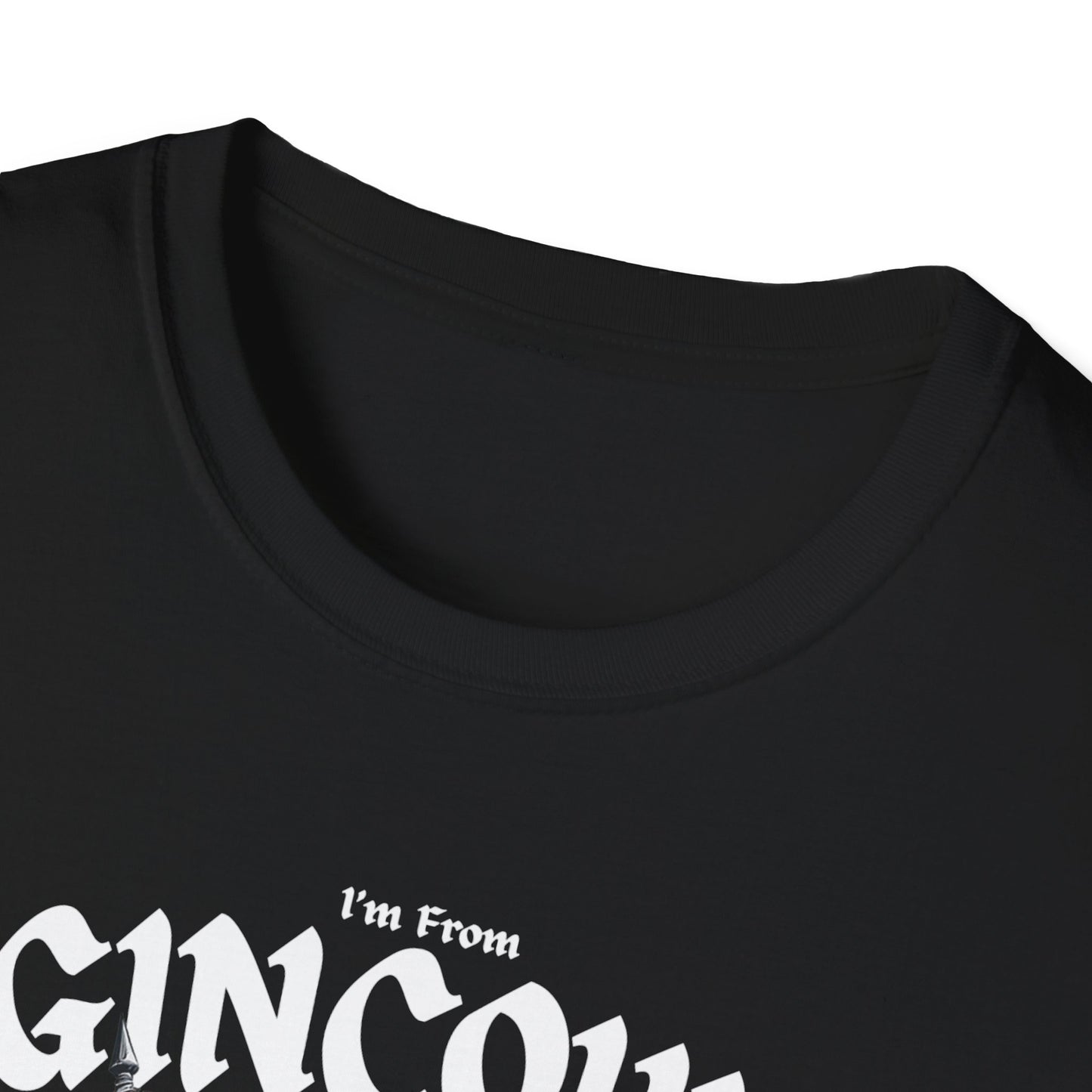 Agincourt Underestimate Guy T-Shirt, c06-n01-s002 Softstyle Graphic Tee, Unisex Casual Wear, Support'n Locals Merch, Gift for Community Lovers.
