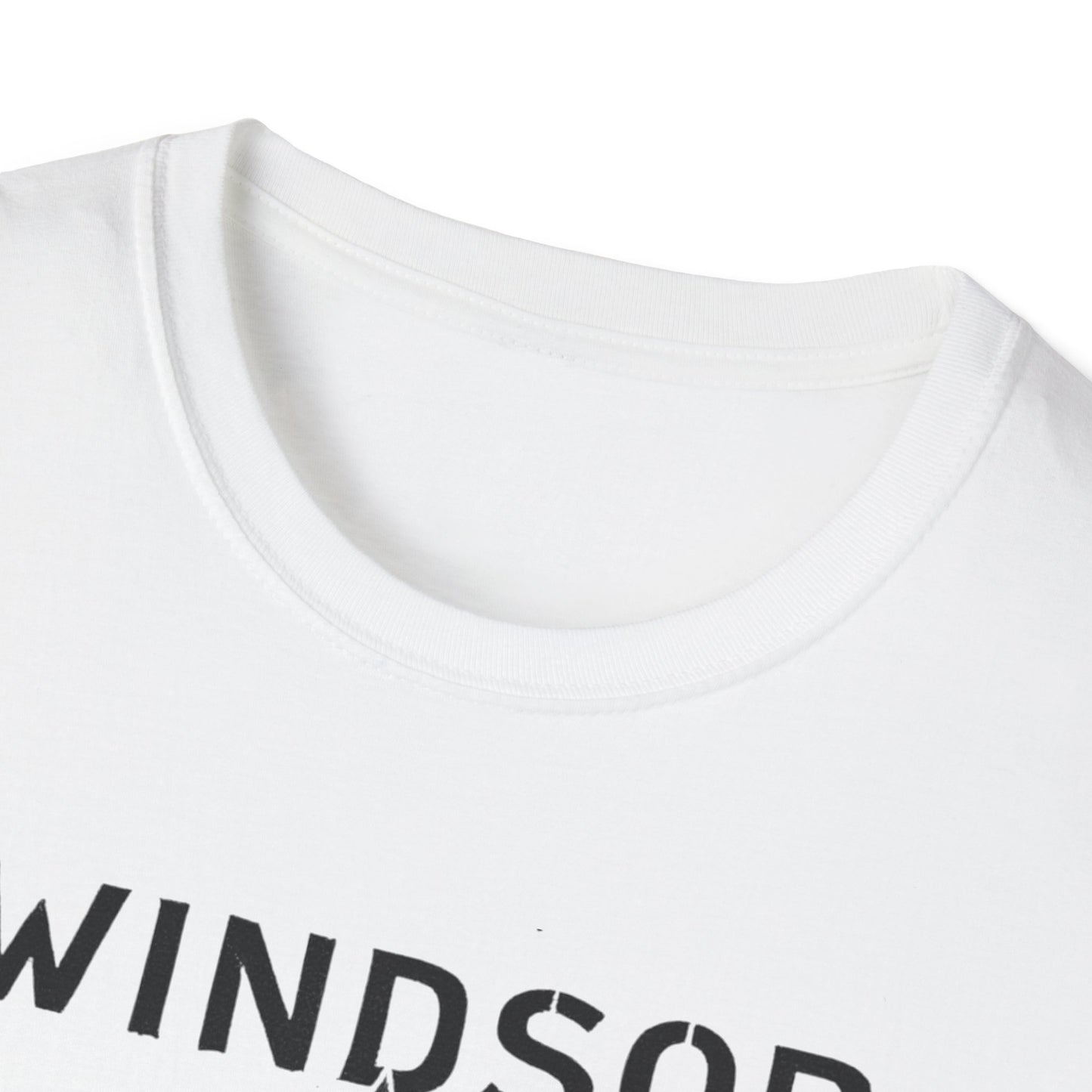 Windsor Hardcore Local T-Shirt, We Support Our Own, Softstyle Graphic Tee, Unisex Casual Wear, Support Local Merch, Gift for Community Lovers