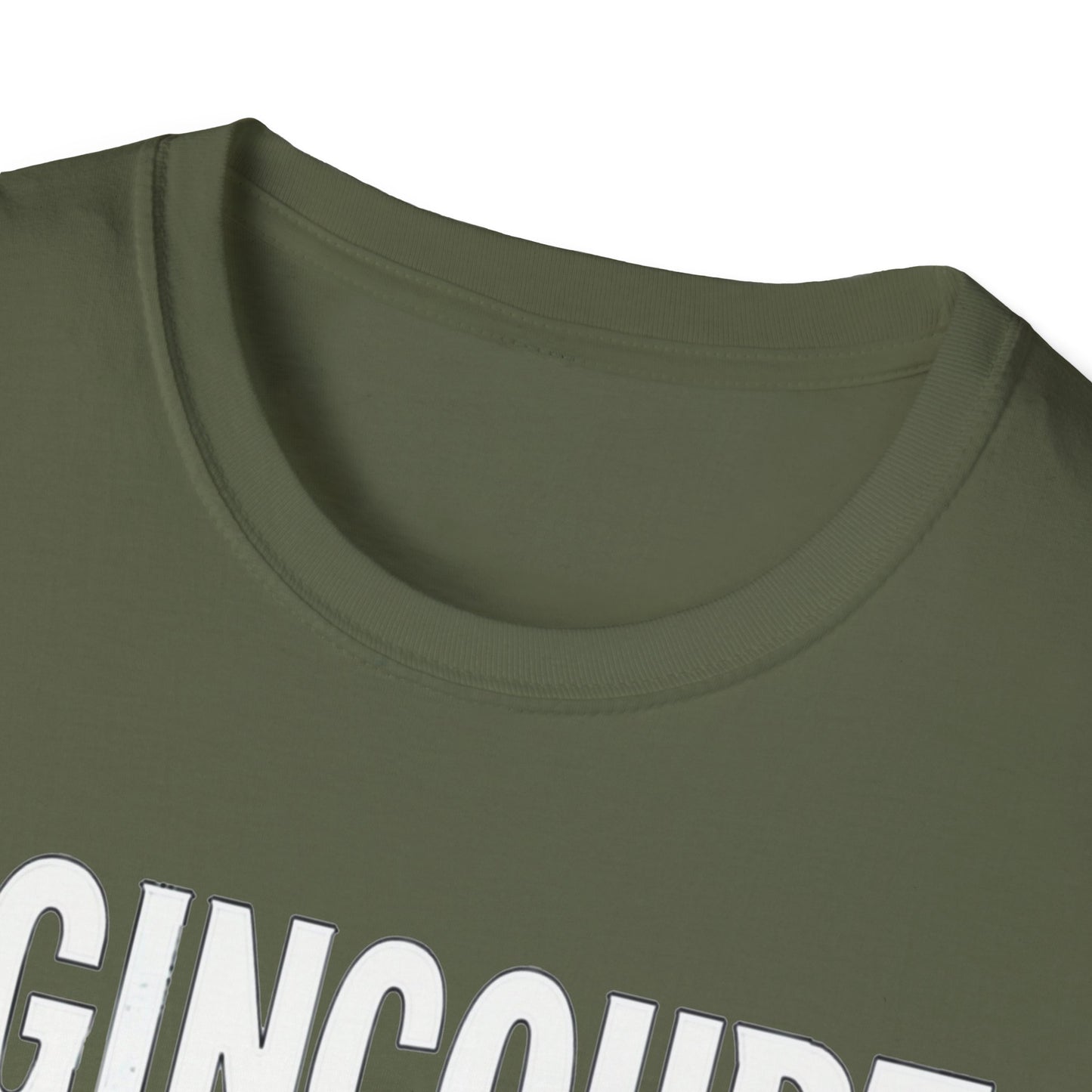 Agincourt Hardcore We Support Our Own Red Leaf T-Shirt, c06-n01-s006 Softstyle Graphic Tee, Unisex Casual Wear, Support'n Locals Merch, Gift for Community Lovers.
