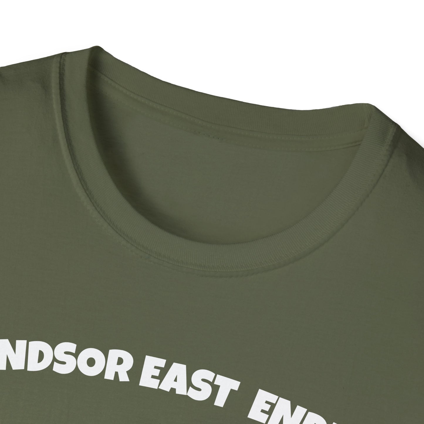 WINDSOR'S EAST ENDER T-Shirt, Softstyle Graphic Tee, Unisex Casual Wear, Support Local Merch, Gift for Community Lovers, Finkz Windsor