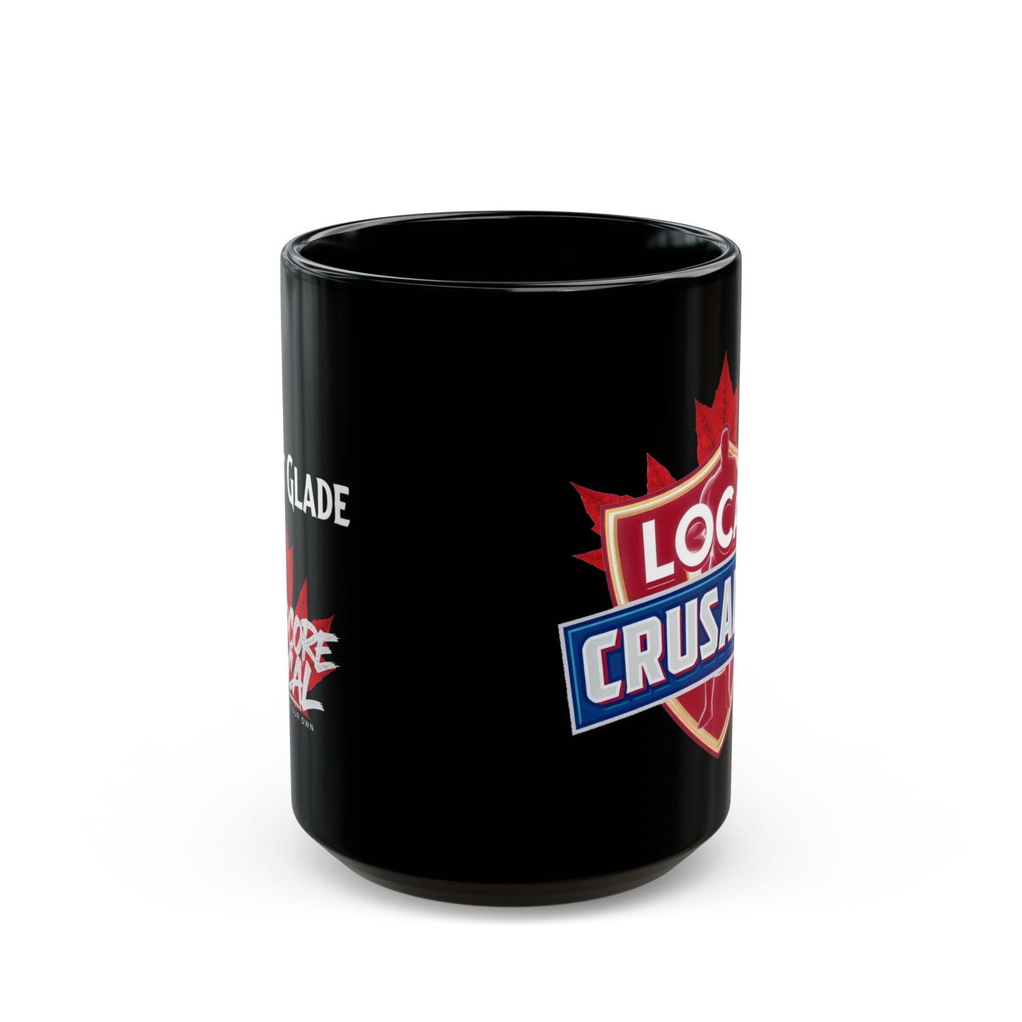 FOREST GLADE 2 LOCAL CRUSADER 6 HARDCORE LOCAL Black Mug 15oz Coffee Cup FINKZ WINDSOR