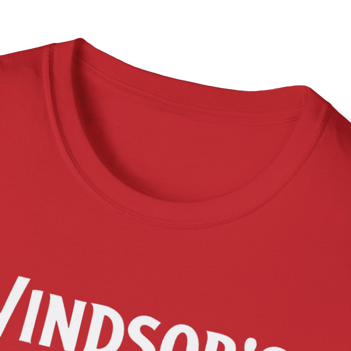 Windsor East Side Hardcore Local Red Leaf, We Support Our Own, 1 T-Shirt, Softstyle Graphic Tee, Unisex Casual Wear, Support Local Merch, Gift for Community Lovers