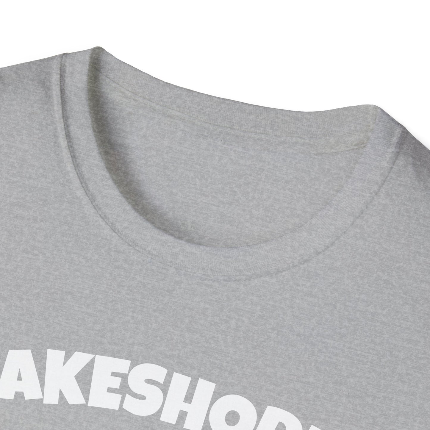 LAKESHORE T-Shirt, Softstyle Graphic Tee, Unisex Casual Wear, Support Local Merch, Gift for Community Lovers, Finkz Windsor