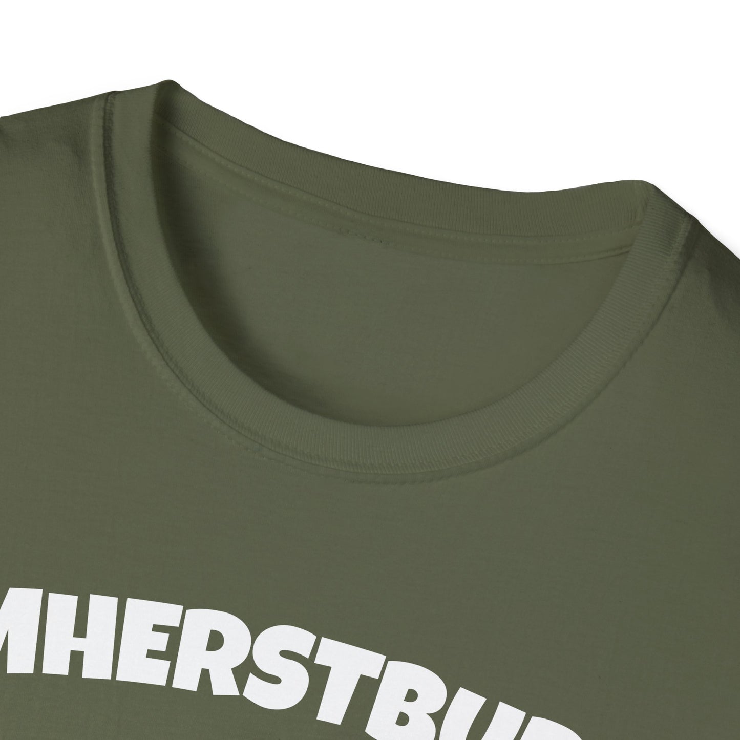 AMHERSTBURG T-Shirt, Softstyle Graphic Tee, Unisex Casual Wear, Support Local Merch, Gift for Community Lovers, Finkz Windsor