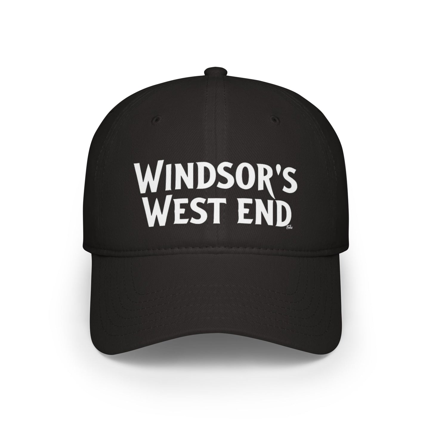 WINDSOR WEST Low Profile Baseball Cap - Red Hat for Community Lovers FINKZ WINDSOR