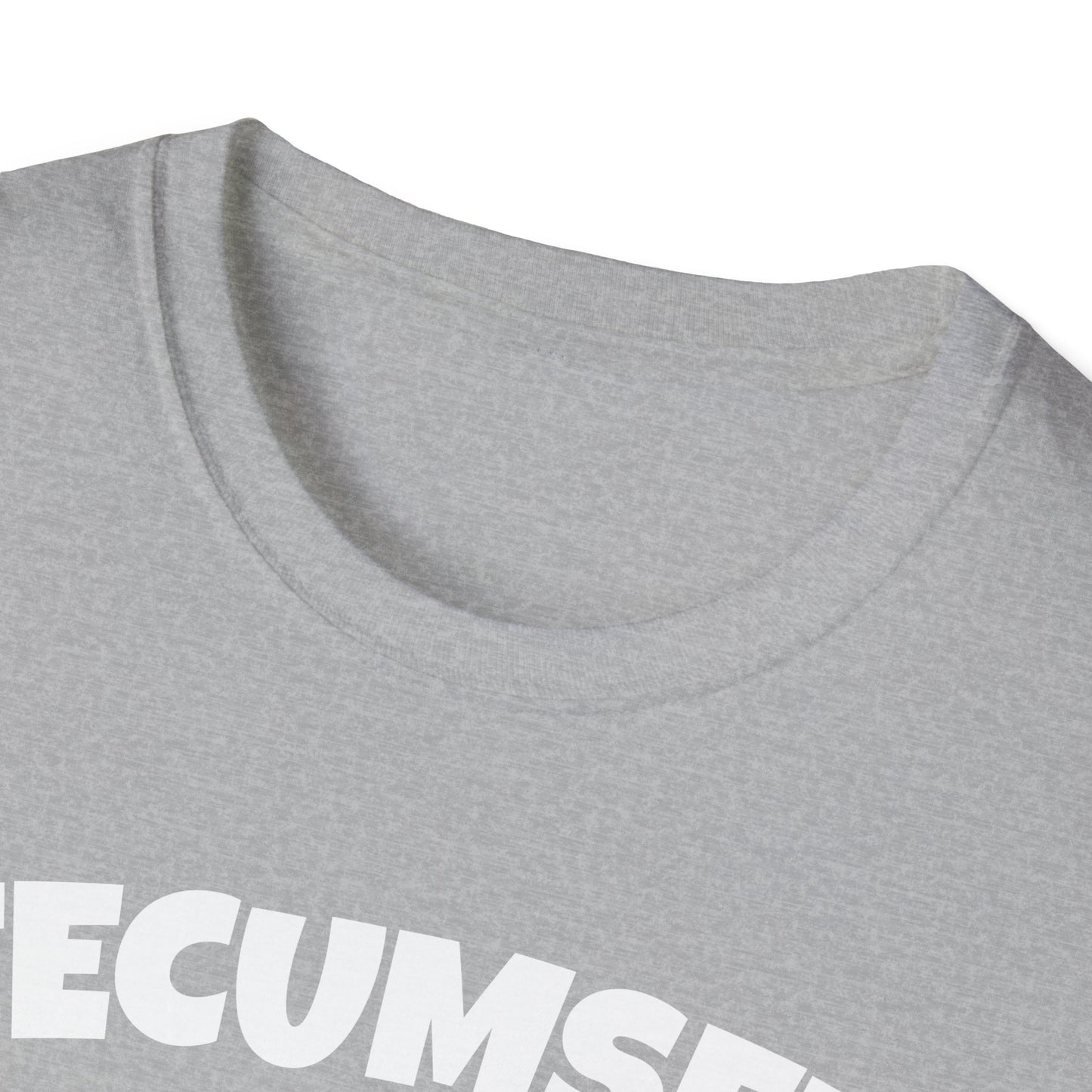 TECUMSEH T-Shirt, Softstyle Graphic Tee, Unisex Casual Wear, Support Local Merch, Gift for Community Lovers, Finkz Windsor