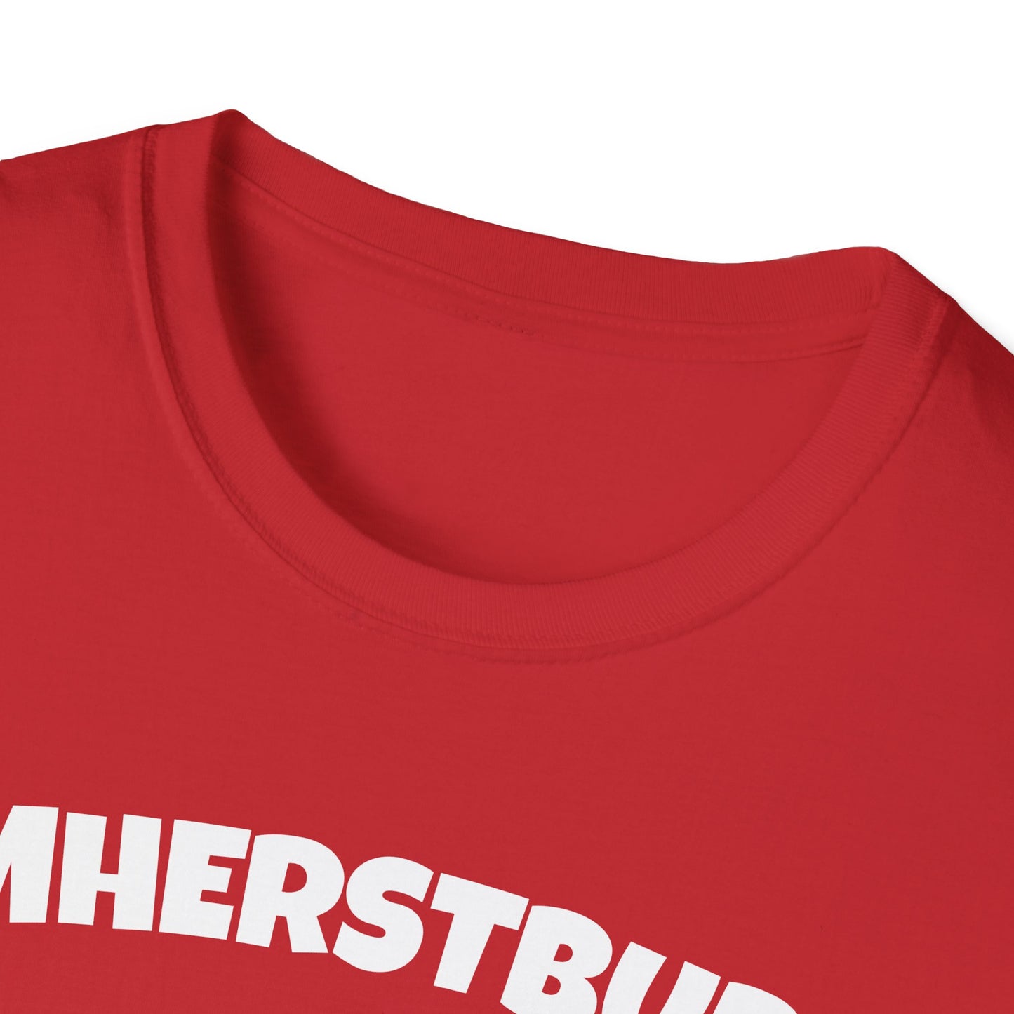 AMHERSTBURG T-Shirt, Softstyle Graphic Tee, Unisex Casual Wear, Support Local Merch, Gift for Community Lovers, Finkz Windsor