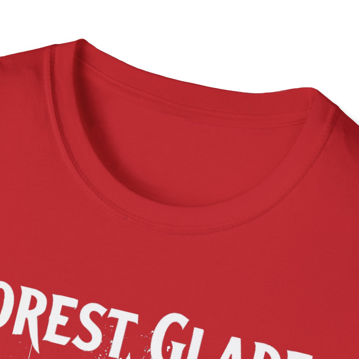 Forest Glade, We Support Our Own 2, Hardcore Local Leaf T-Shirt, Softstyle Graphic Tee, Unisex Casual Wear, Support Local Merch, Gift for Community Lovers