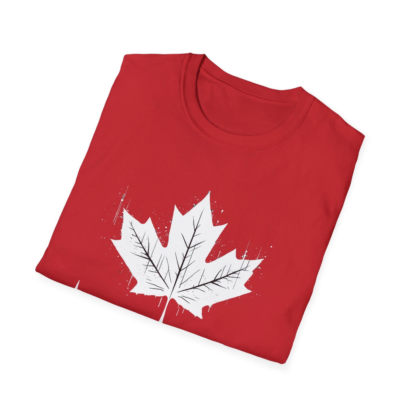 We Support Our Own, Hardcore Local Leaf T-Shirt, Softstyle Graphic Tee, Unisex Casual Wear, Support Local Merch, Gift for Community Lovers