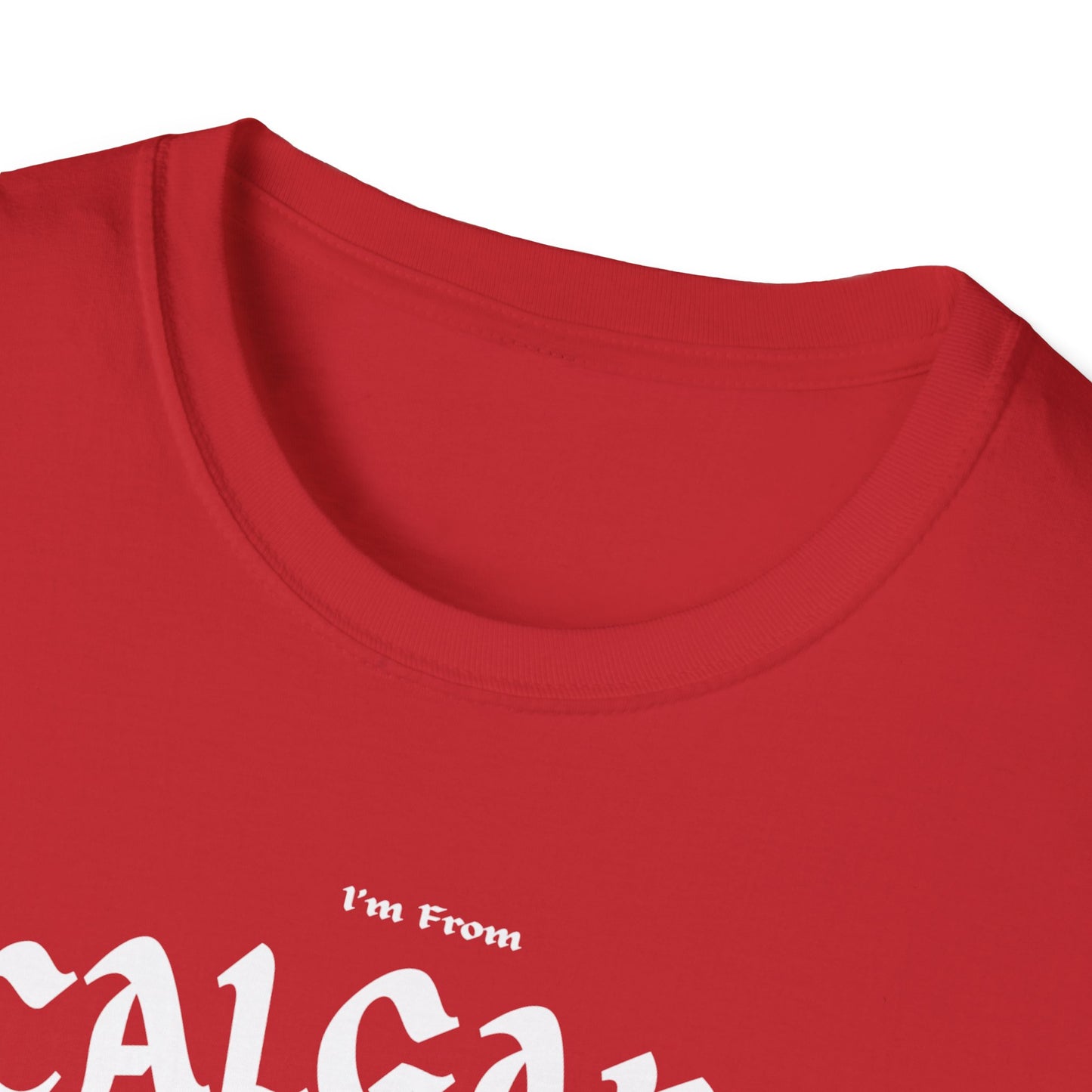 Calgary Underestimate Gal T-Shirt, c011-n00-s001 Softstyle Graphic Tee, Unisex Casual Wear, Support'n Locals Merch, Gift for Community Lovers.