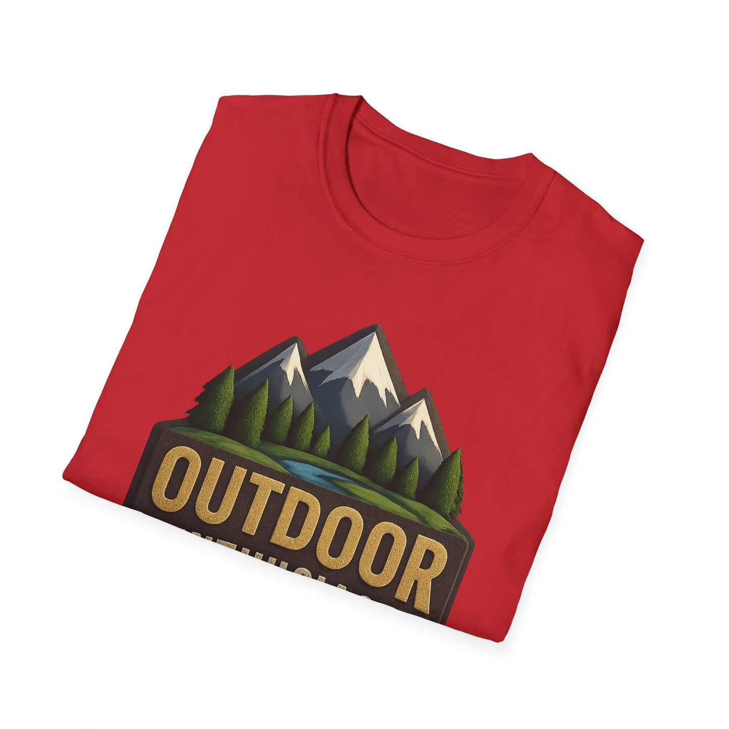 Outdoor Enthusiast T-Shirt, Softstyle, Unisex OutdoorEnthusiast.ca