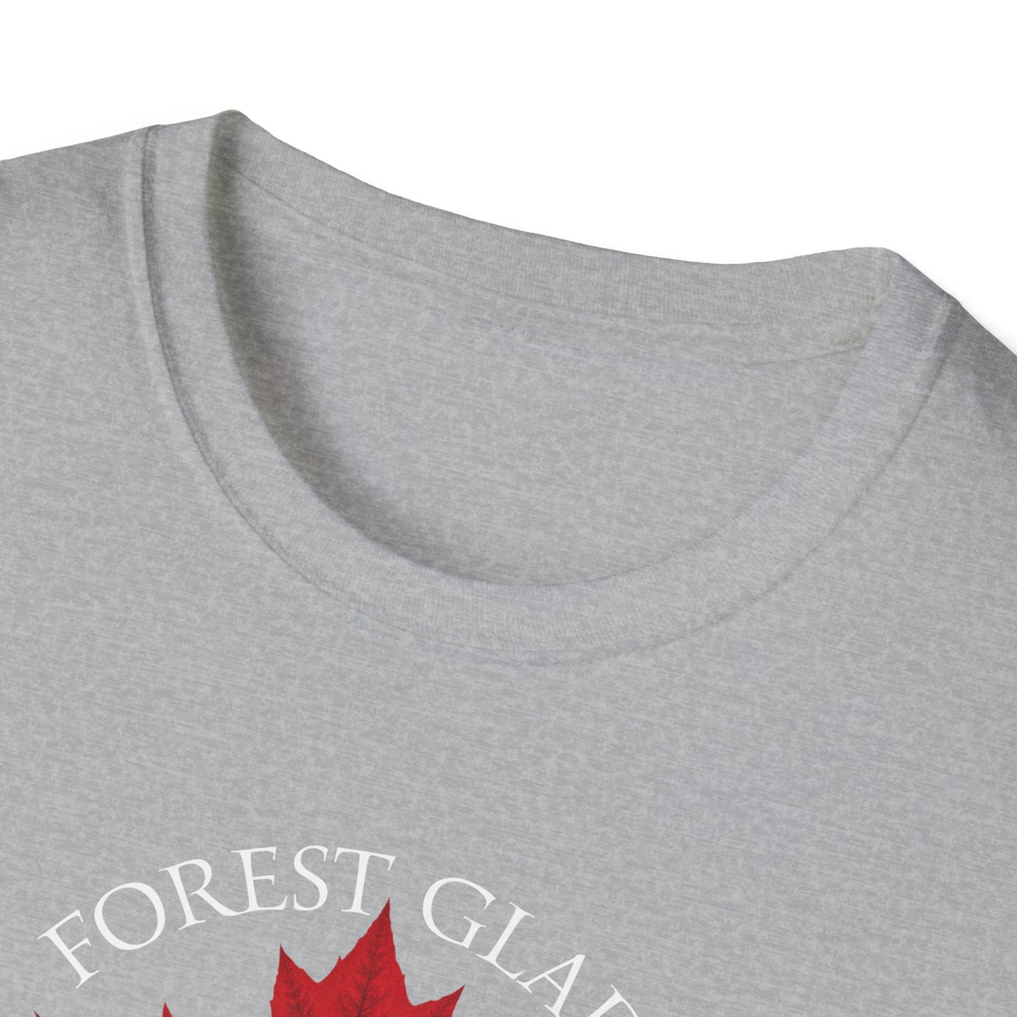 FOREST GLADE Local Crusader, 1 Leaf, I Support Locals T-Shirt, Softstyle Graphic Tee, Unisex Casual Wear, Support Local Merch, Gift for Community Lovers, Finkz Windsor