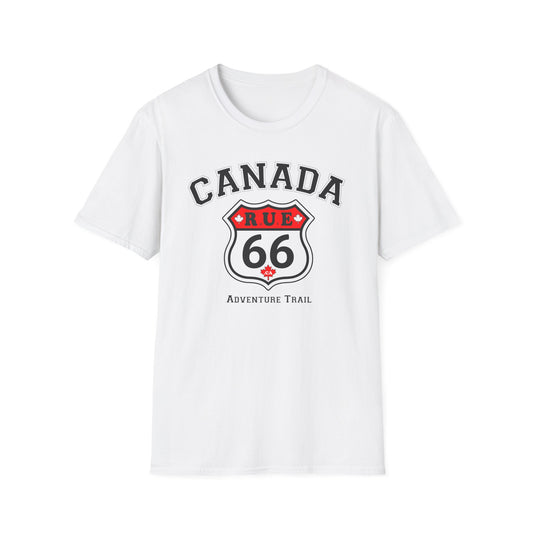 Rue 66 Adventure Trail T-Shirt, Softstyle, Unisex - Rue66.ca