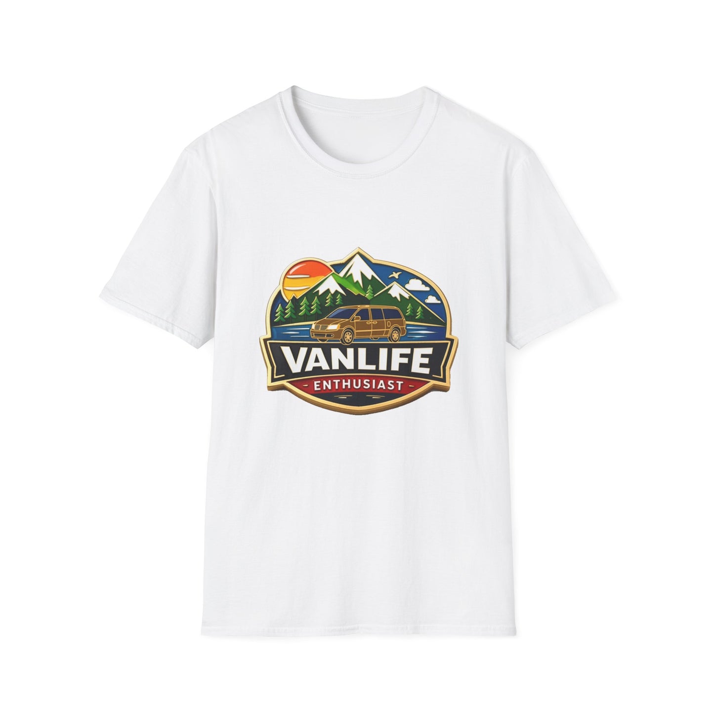 VanLife Enthusiast T-Shirt, Softstyle, Unisex VanLifeEnthusiast.com
