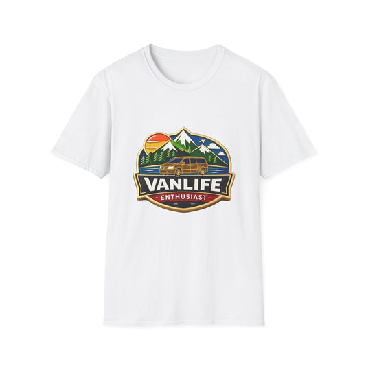 VanLife Enthusiast T-Shirt, Softstyle, Unisex VanLifeEnthusiast.com