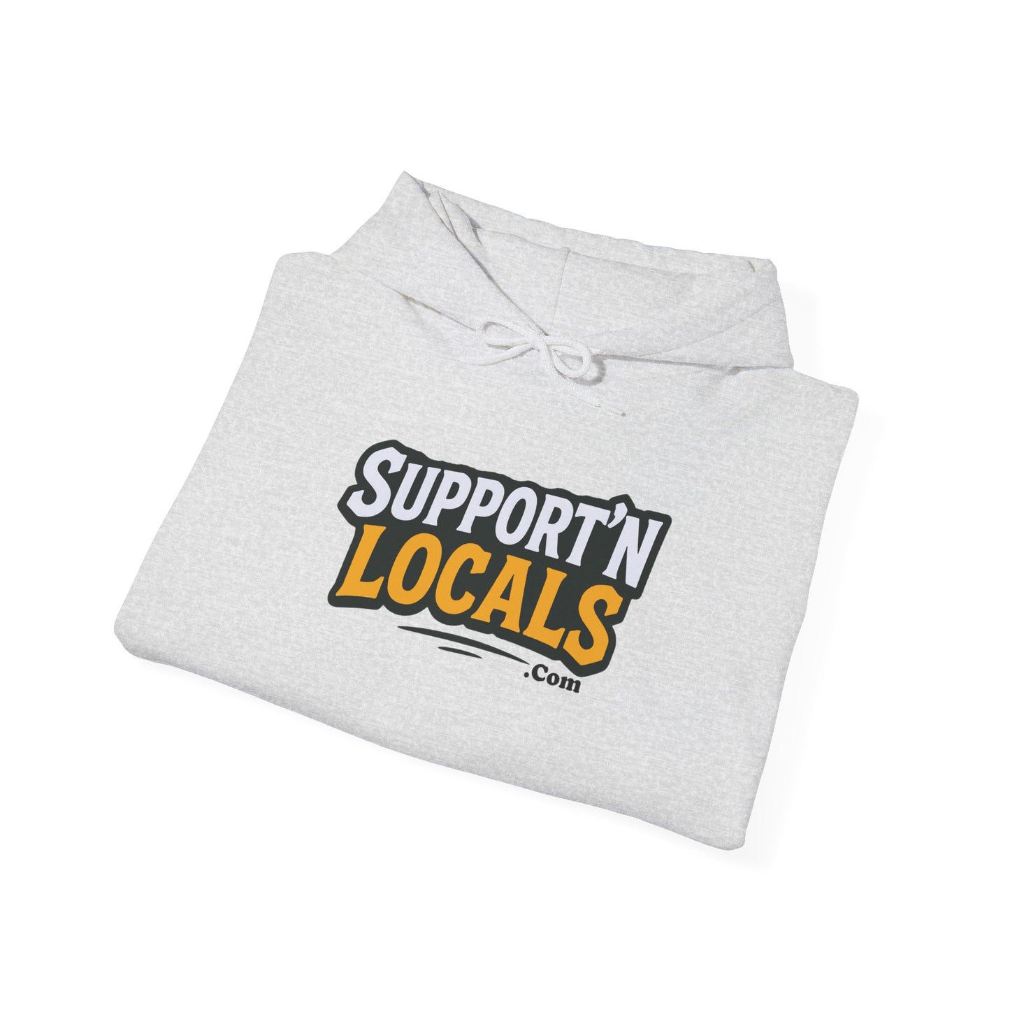 Support'N Locals Cozy Hoodie | Unisex Sweatshirt for Nature Lovers, Casual Wear, Gift for Him/Her, Outdoor Adventures, Cozy Days Canada Patriotic