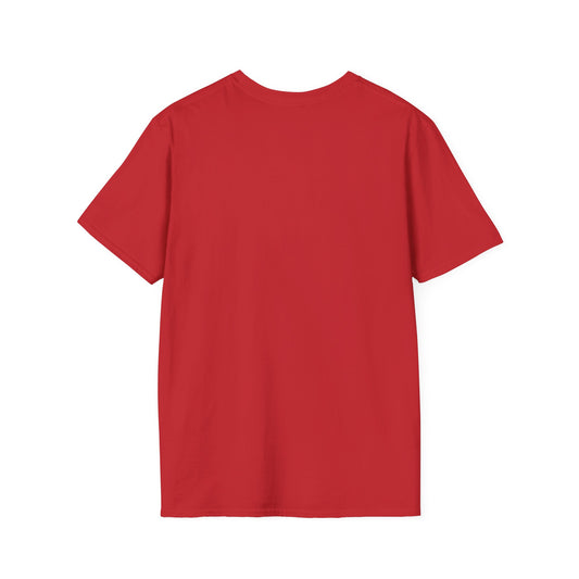 Beaver Republic T-Shirt, Red Softstyle Graphic Tee, Unisex Casual Wear, Support'N Locals Merch, Gift for Community Lovers,