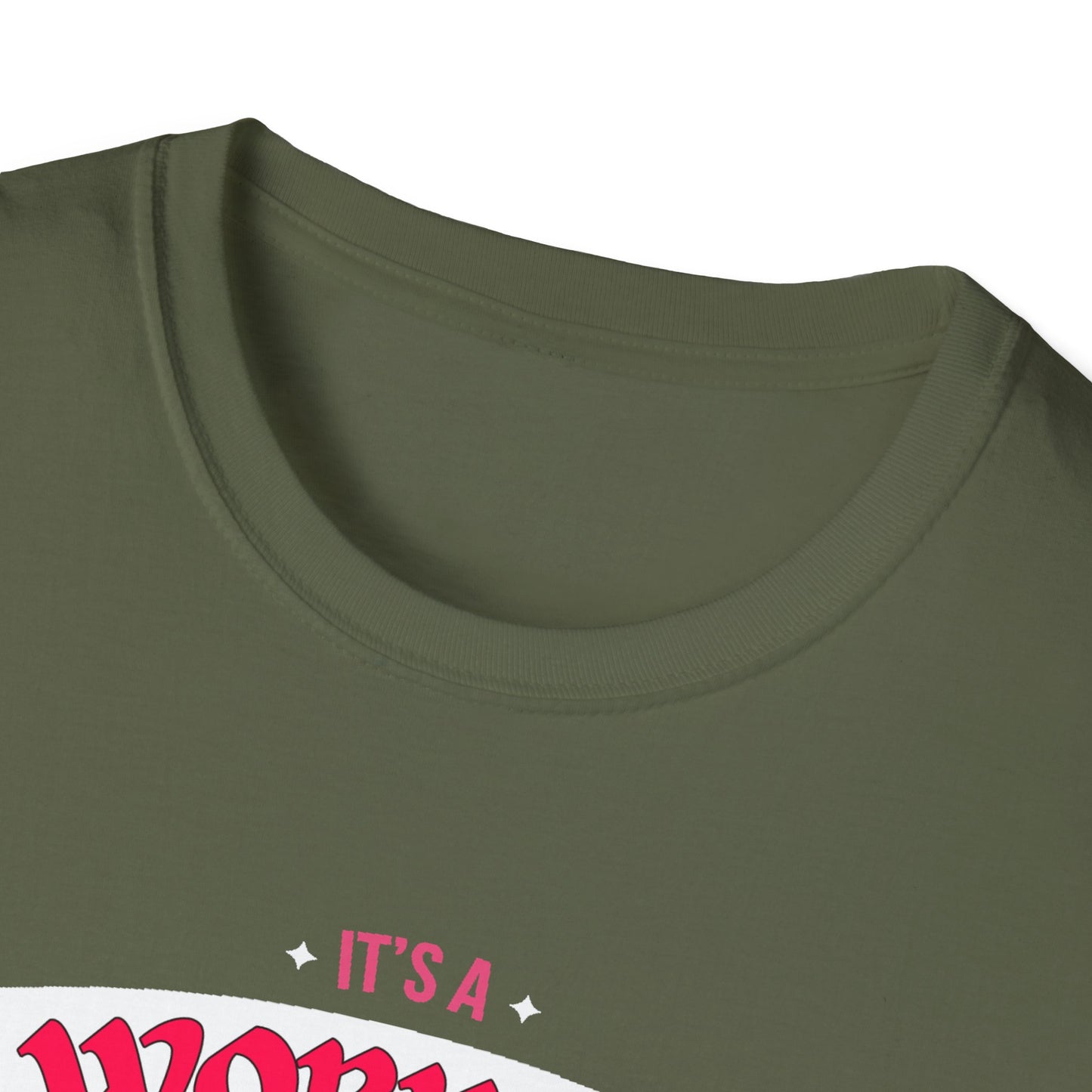 Woburn THING T-Shirt, Softstyle Graphic Tee, Unisex Casual Wear, Support Local Merch, Gift for Community Lovers, c06-n06-s003