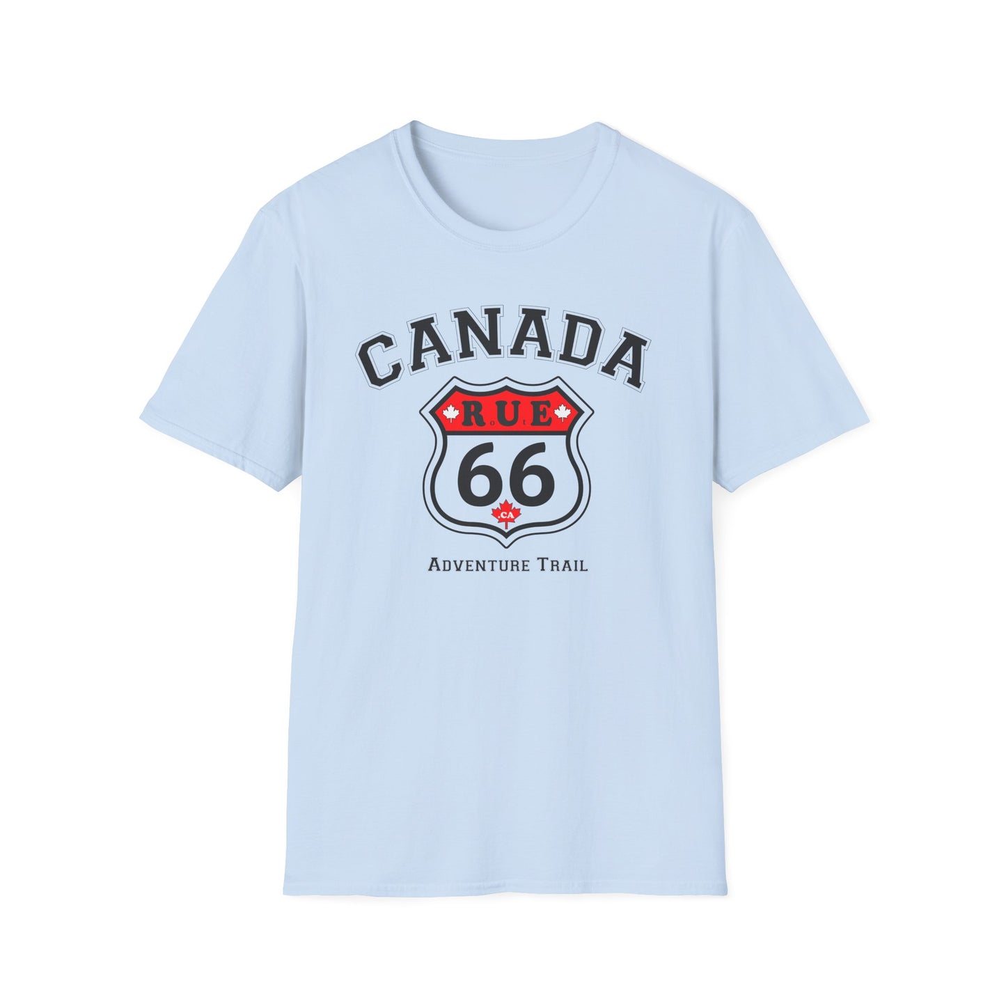 Rue 66 Adventure Trail T-Shirt, Softstyle, Unisex - Rue66.ca