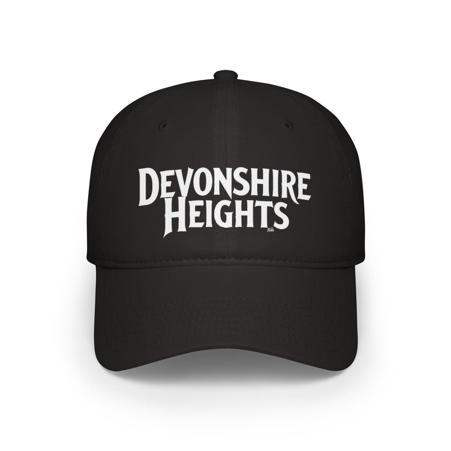 DEVONSHIRE HEIGHTS Low Profile Baseball Cap - Red Hat for Community Lovers