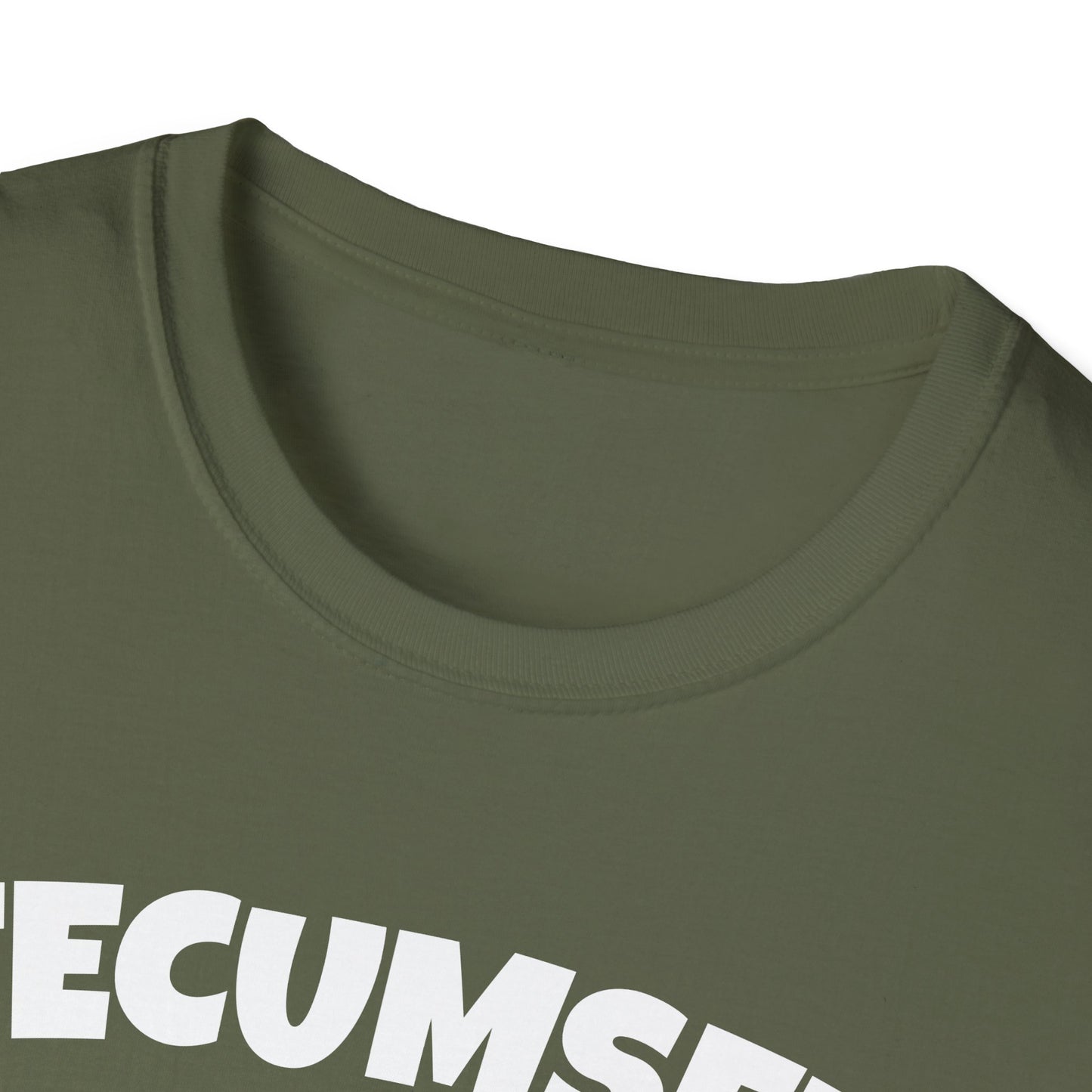 TECUMSEH T-Shirt, Softstyle Graphic Tee, Unisex Casual Wear, Support Local Merch, Gift for Community Lovers, Finkz Windsor