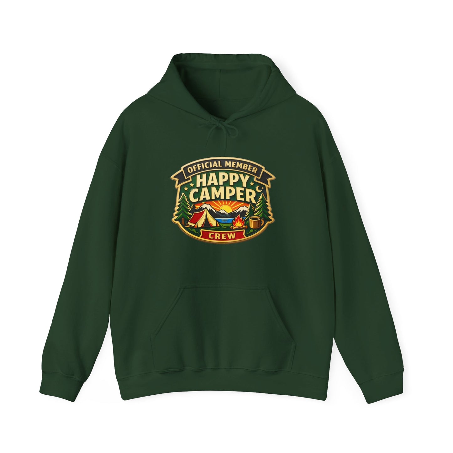 Happy Camper Crew Hoodie – *Official Member Happy Camping Crew - HappyCamperCrew.com