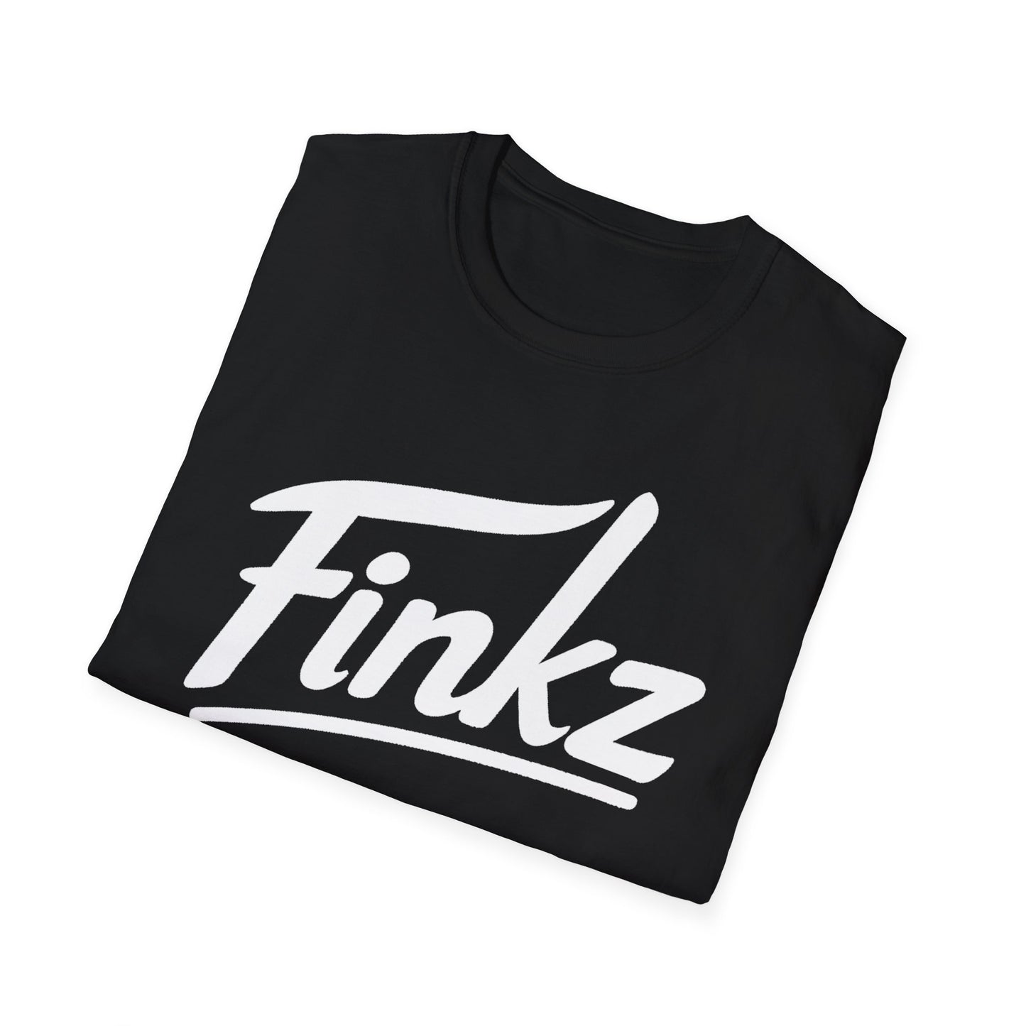 Finkz T-Shirt, Softstyle Graphic Tee, Unisex Casual Wear, Support Local Merch, Gift for Community Lovers