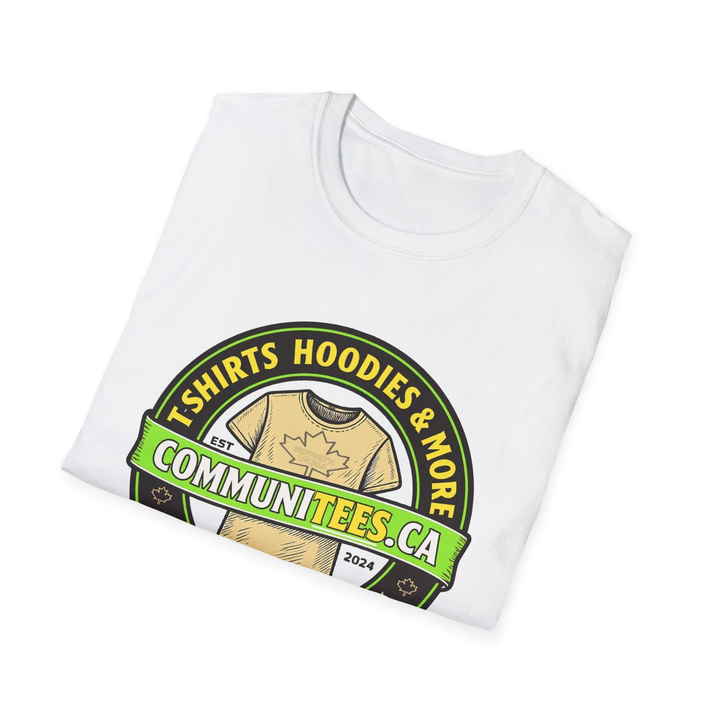 Communitees T-Shirt, Softstyle Graphic Tee, Unisex Casual Wear, Support Local Merch, Gift for Community Lovers, Finkz Windsor