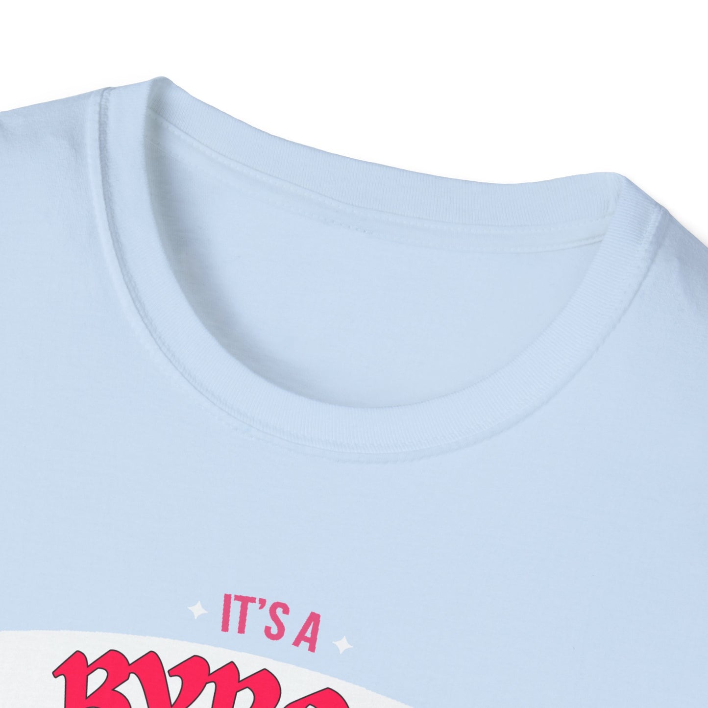 Byron THING T-Shirt, Softstyle Graphic Tee, Unisex Casual Wear, Support'n Locals Merch, Gift for Community Lovers, c02-n02-s003