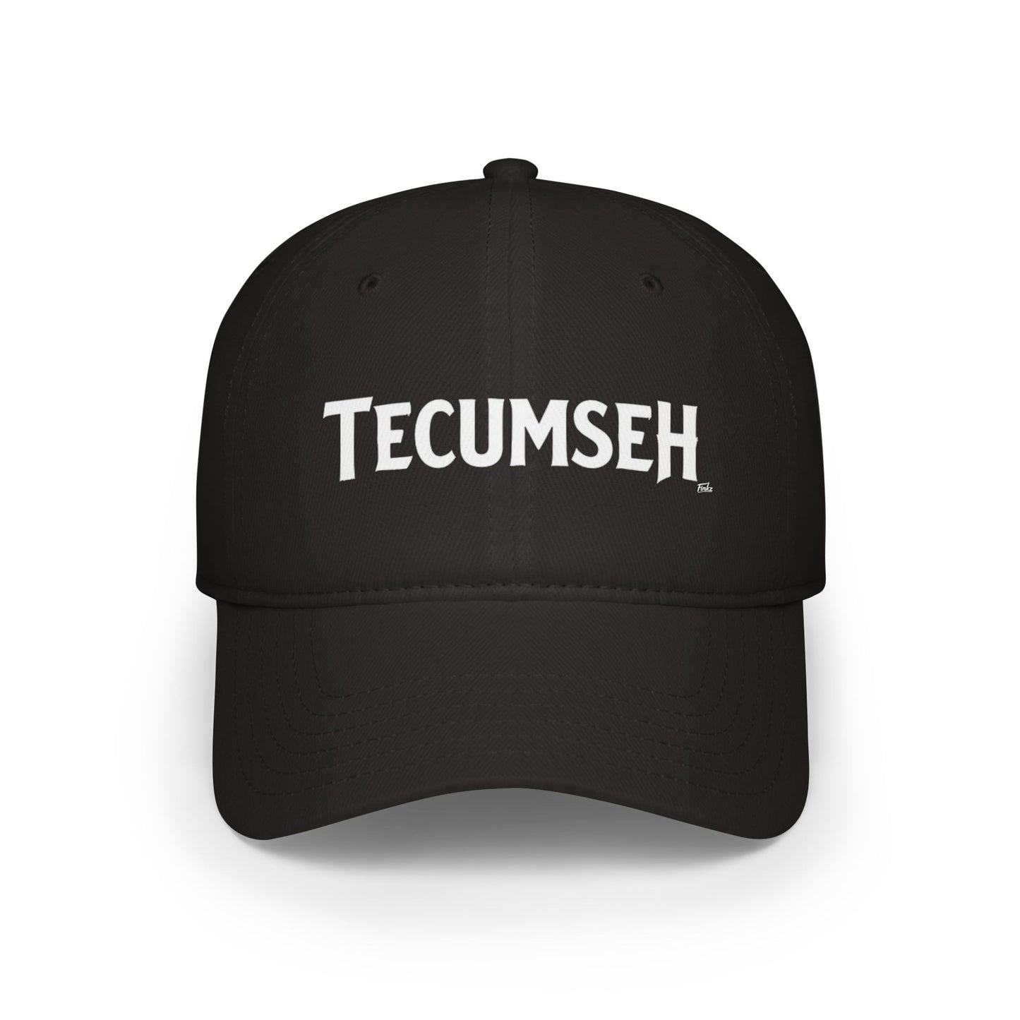 TECUMSEH Low Profile Baseball Cap - Red Hat for Community Lovers FINKZ WINDSOR