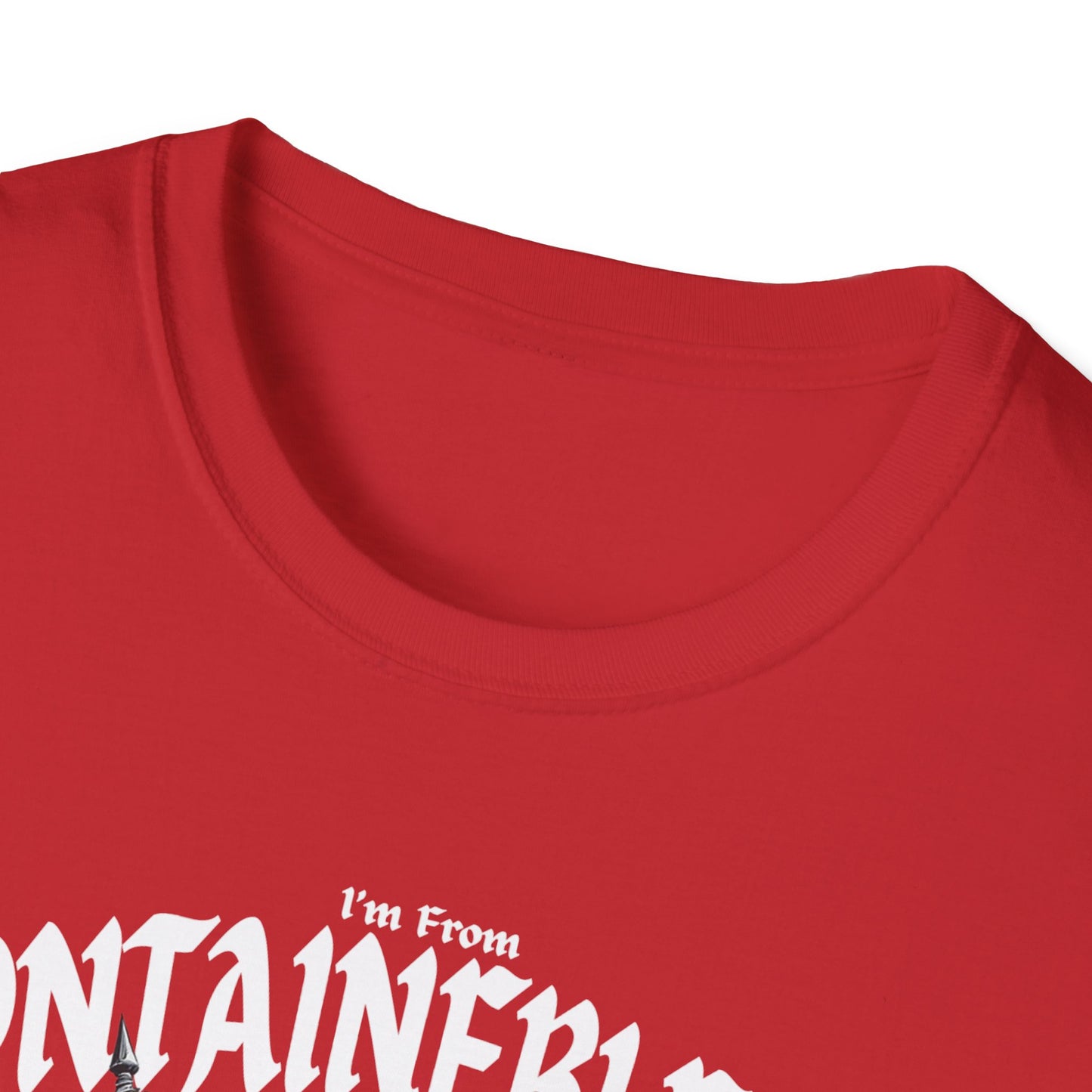 Fontainebleau Underestimate Guy T-Shirt, c01-n11-s002 Softstyle Graphic Tee, Unisex Casual Wear, Support'n Locals Merch, Gift for Community Lovers.