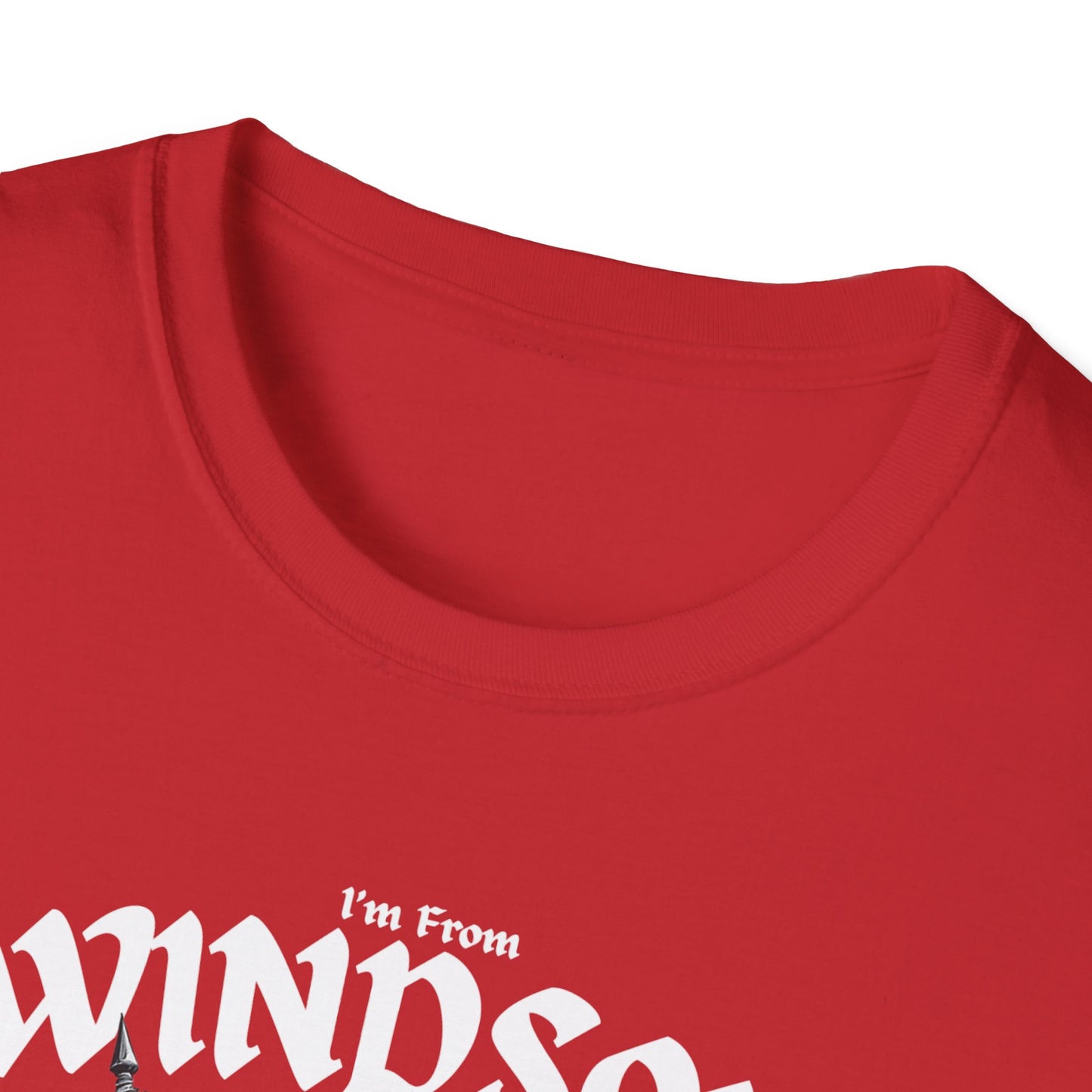 Windsor Underestimate Guy T-Shirt, c01-n00-s002 Softstyle Graphic Tee, Unisex Casual Wear, Support'n Locals Merch, Gift for Community Lovers.