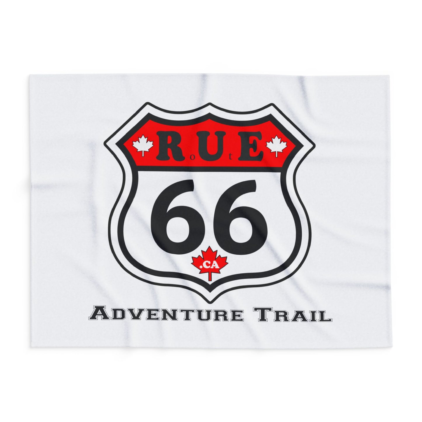 Arctic Fleece Blanket — R.U.E. 66 Adventure Trail Cozy Throw
