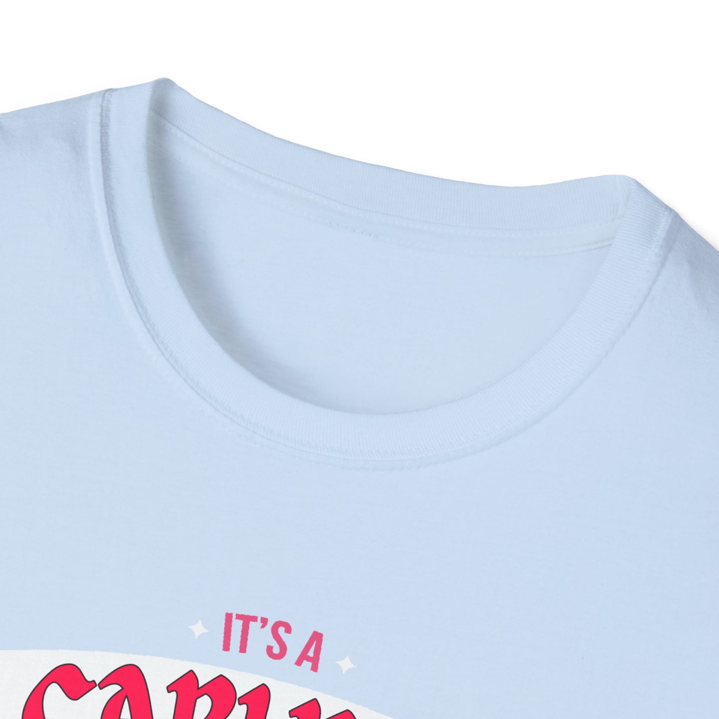 Carling THING T-Shirt, Softstyle Graphic Tee, Unisex Casual Wear, Support'n Locals Merch, Gift for Community Lovers, c02-n03-s003