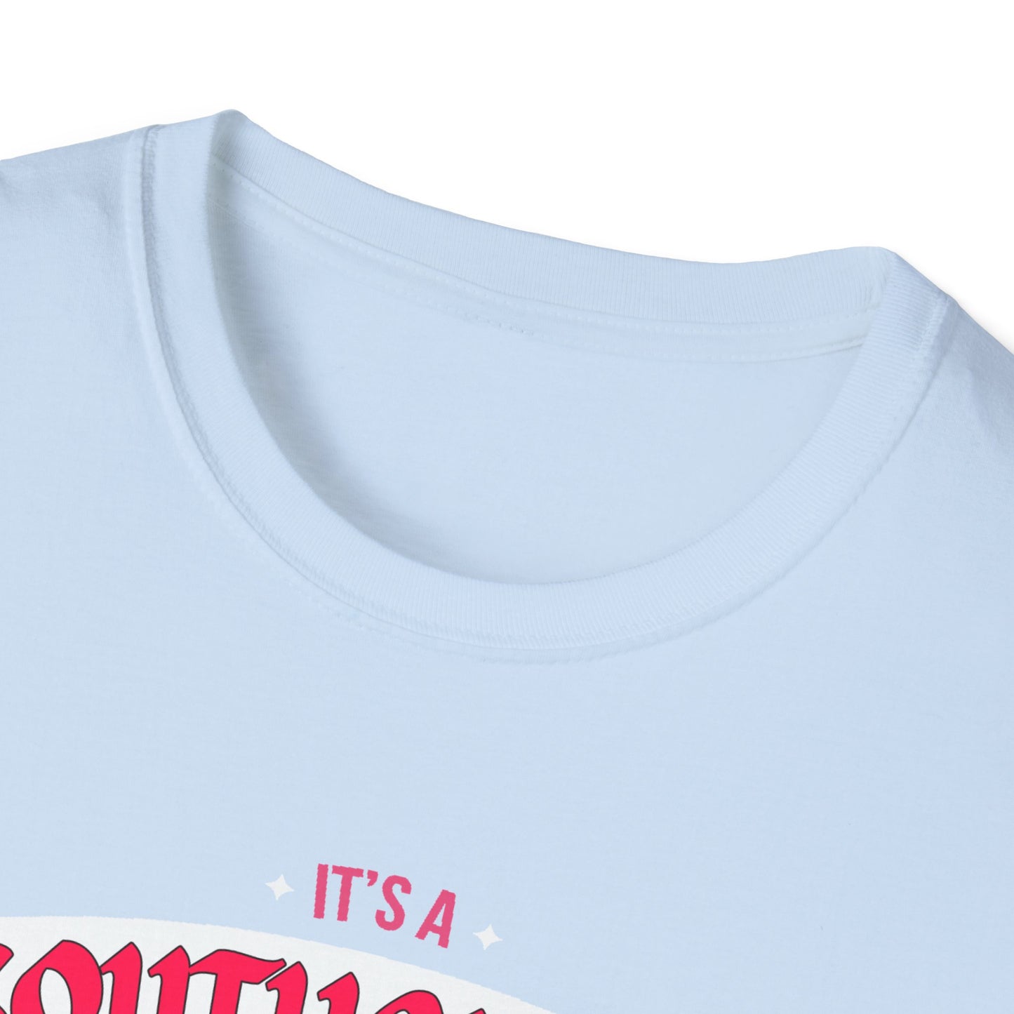 Southcrest THING T-Shirt, Softstyle Graphic Tee, Unisex Casual Wear, Support'n Locals Merch, Gift for Community Lovers, c02-n07-s003