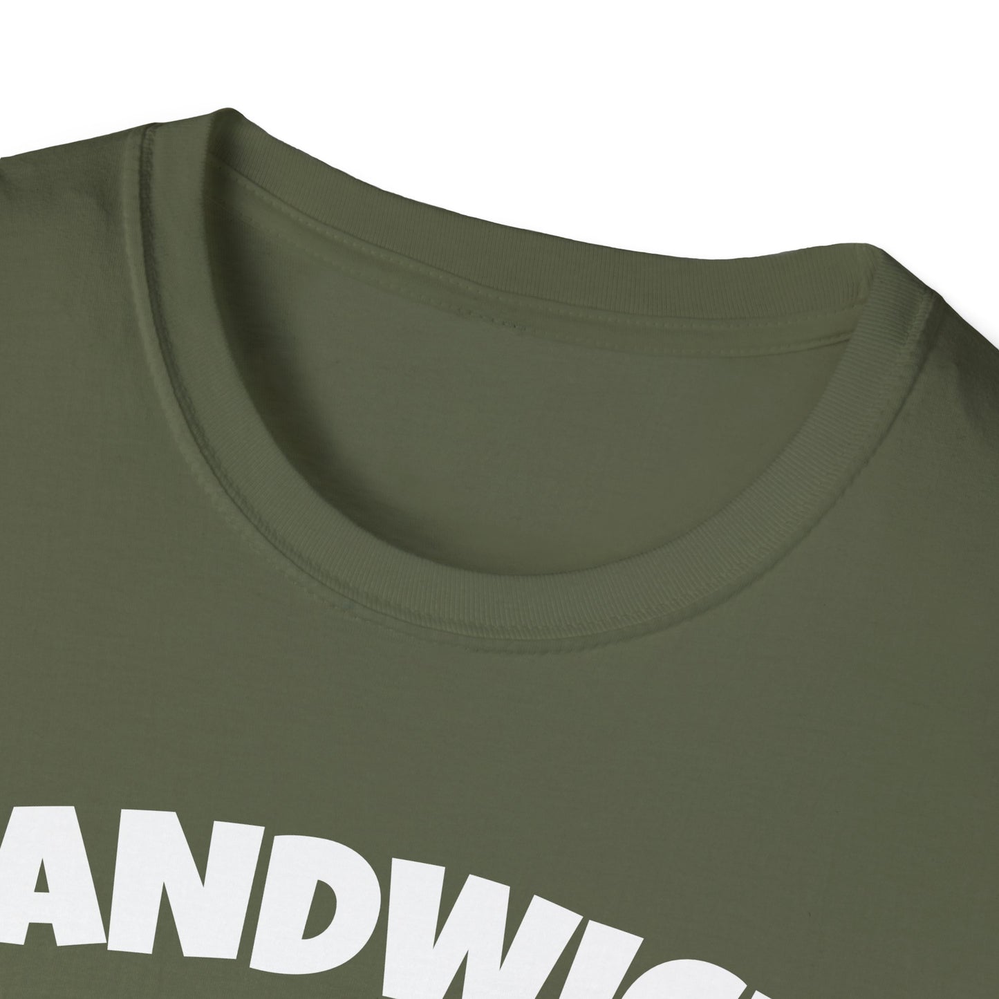 SANDWICH T-Shirt, Softstyle Graphic Tee, Unisex Casual Wear, Support Local Merch, Gift for Community Lovers, Finkz Windsor