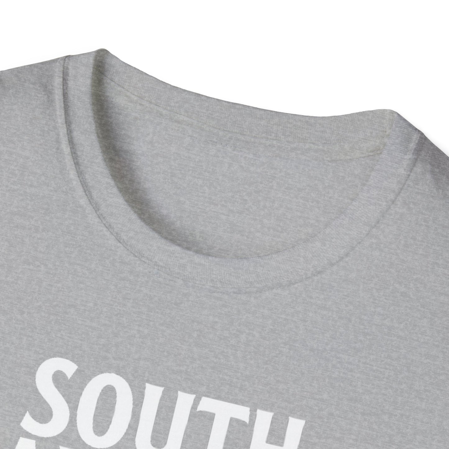 South Cameron Hardcore Local Red Leaf, We Support Our Own, 1 T-Shirt, Softstyle Graphic Tee, Unisex Casual Wear, Support Local Merch, Gift for Community Lovers